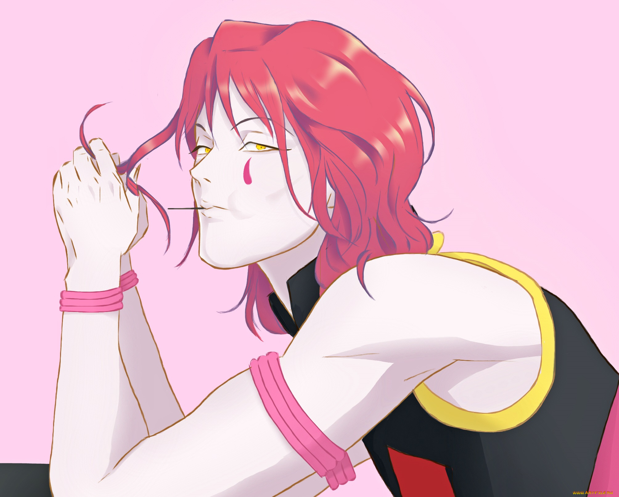 аниме, hunter, x, hunter, хисока