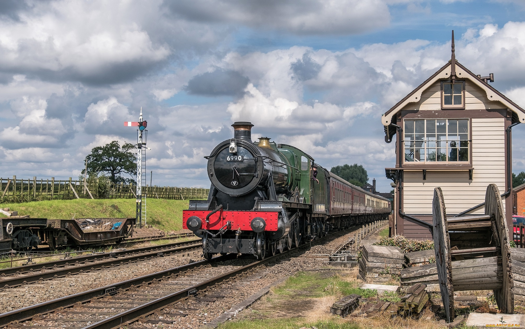 техника, паровозы, состав, локомотив