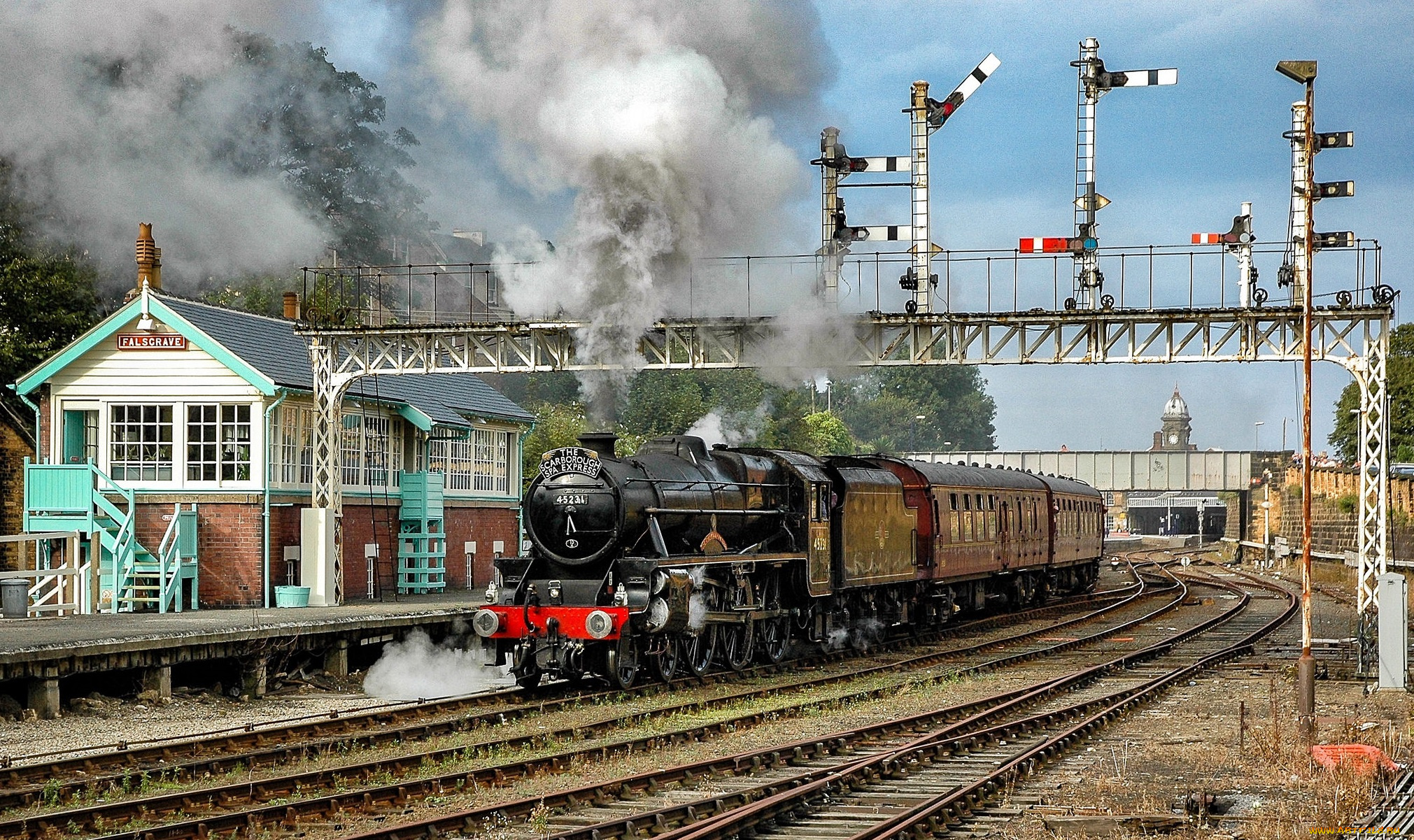 техника, паровозы, состав, локомотив