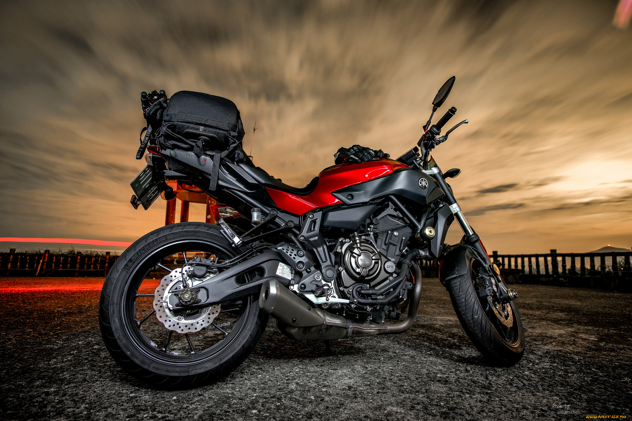 мотоциклы, yamaha, байк