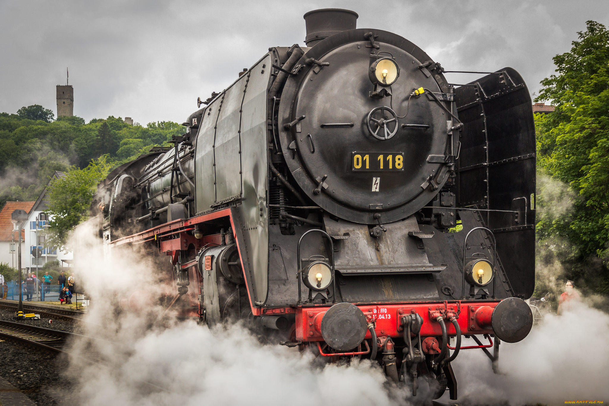 техника, паровозы, состав, локомотив