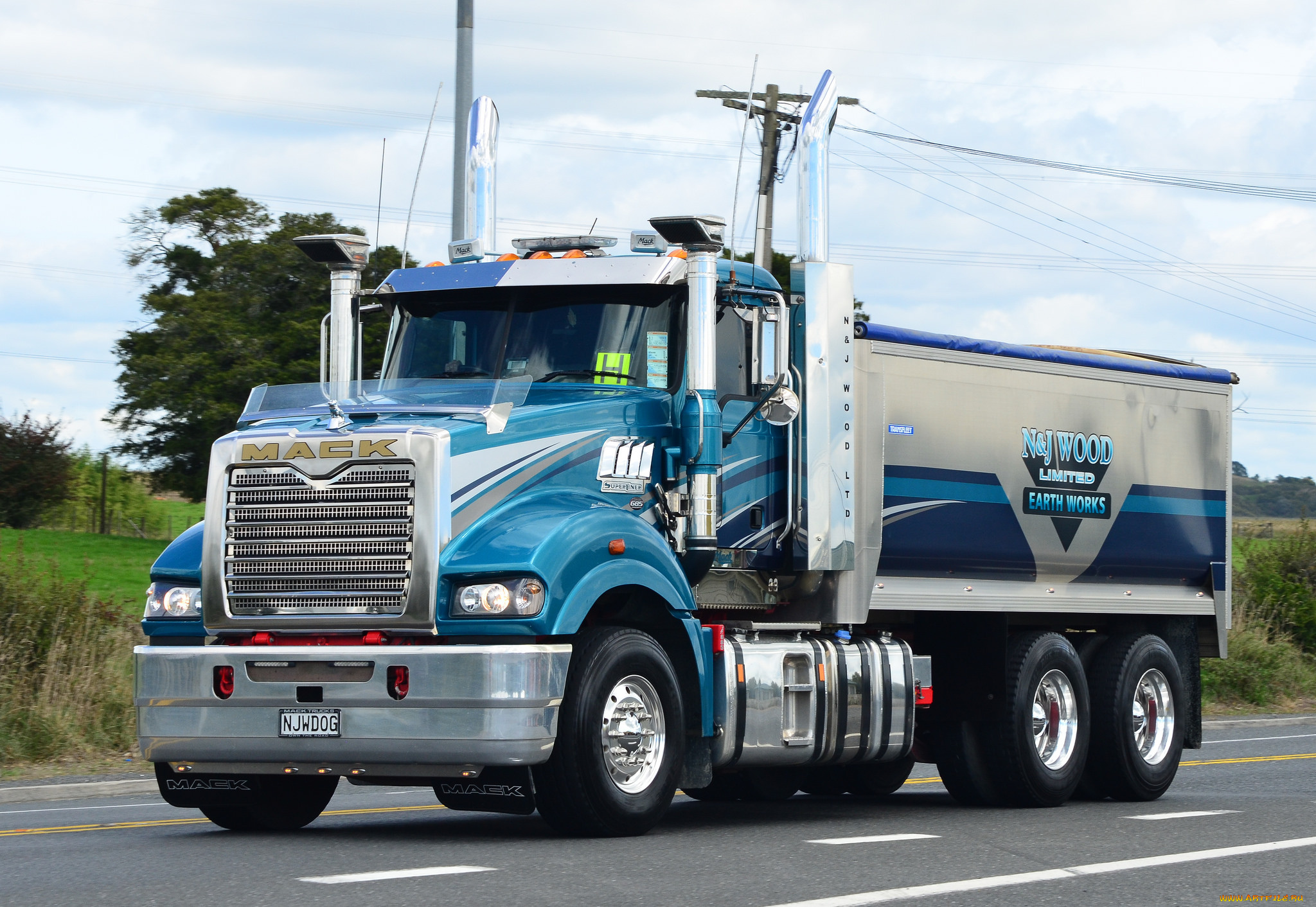 mack, автомобили, грузовик