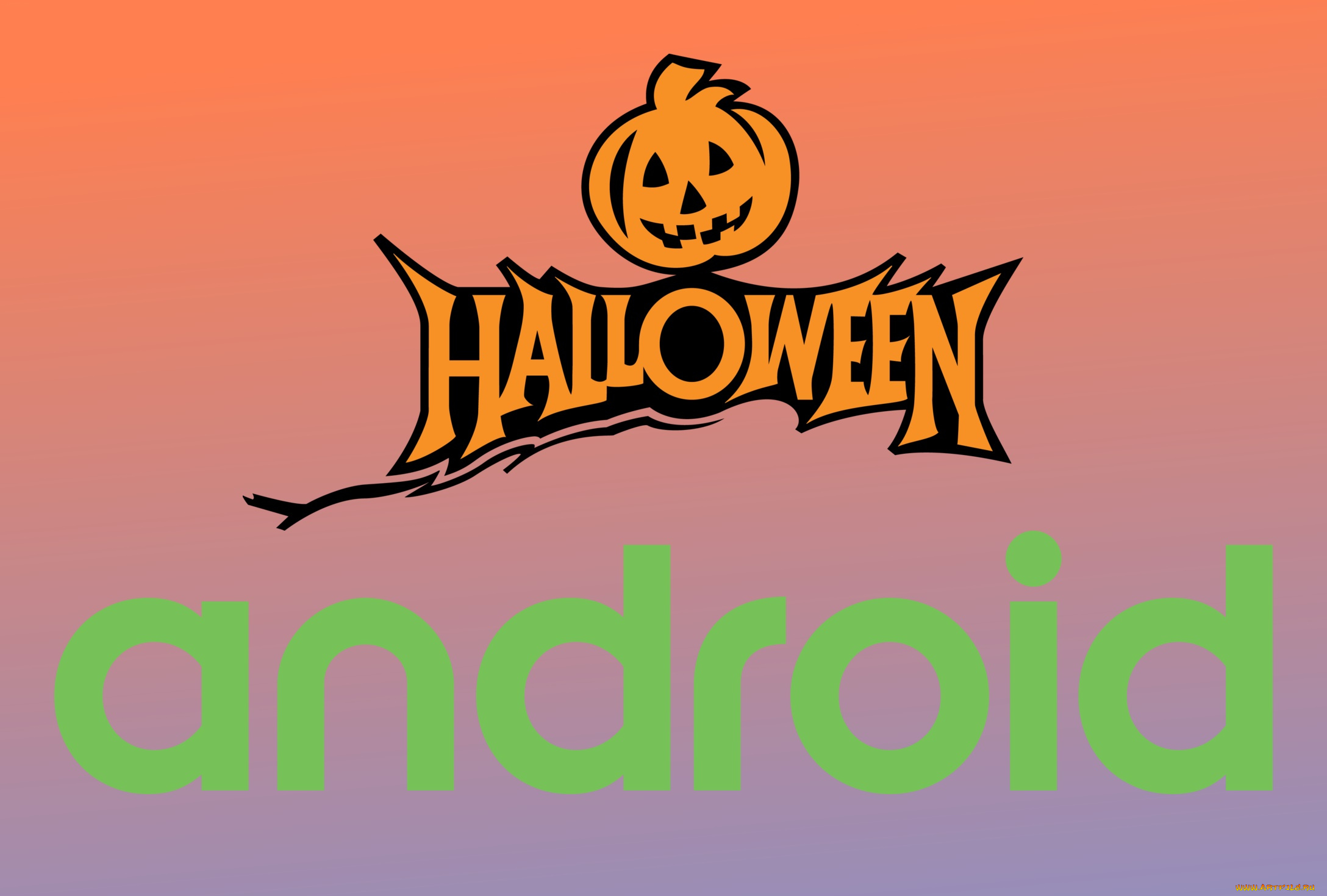 компьютеры, android, фон, логотип