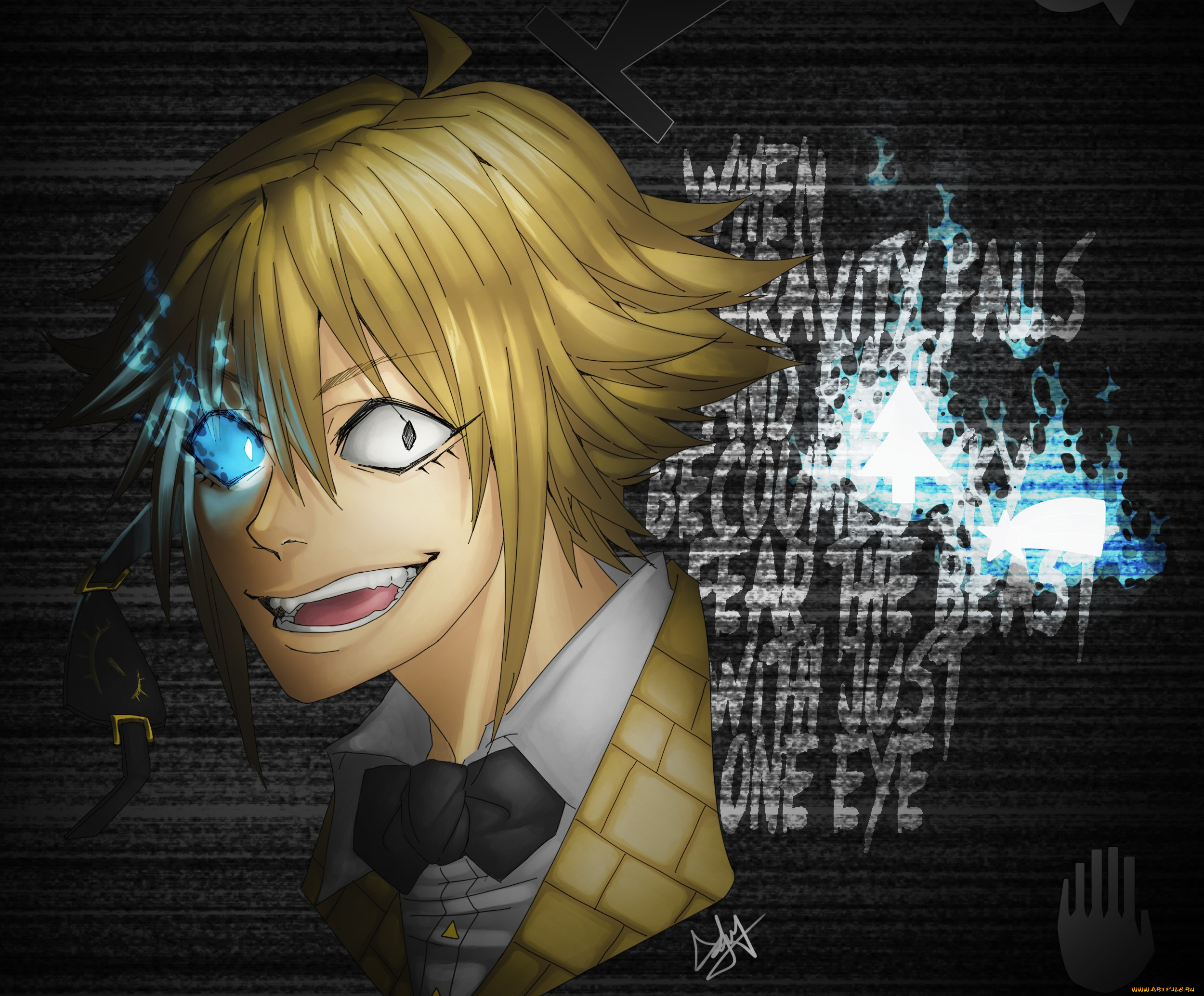 мультфильмы, gravity, falls, билл, шифр