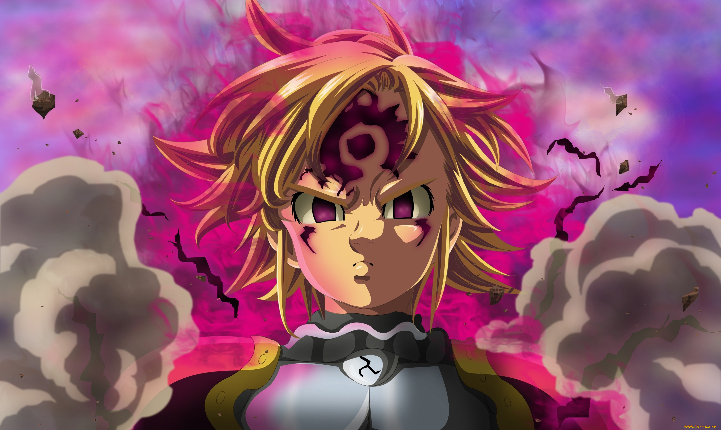 аниме, nanatsu, no, taizai, manga, japonese