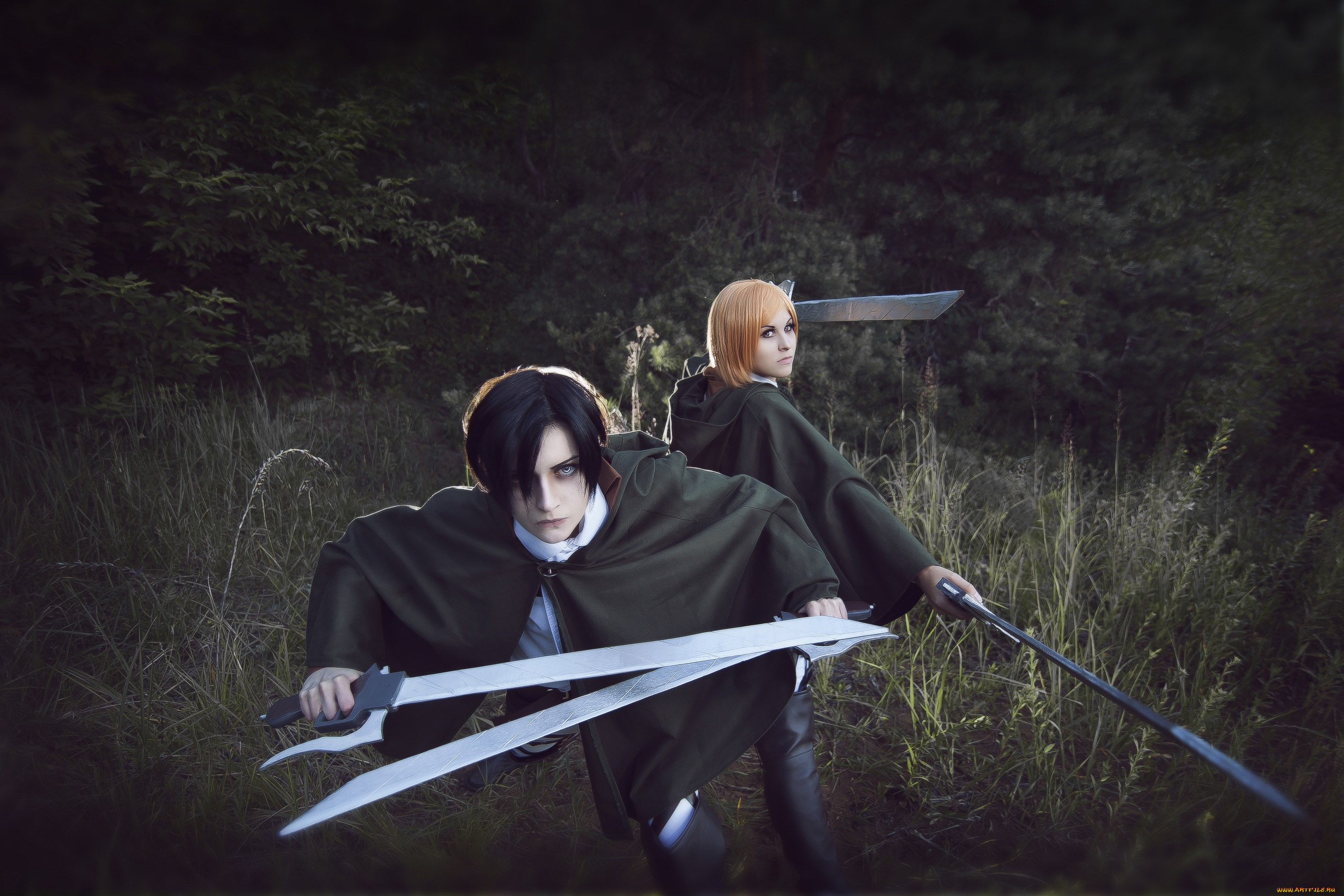 разное, cosplay, , косплей, атака, титанов