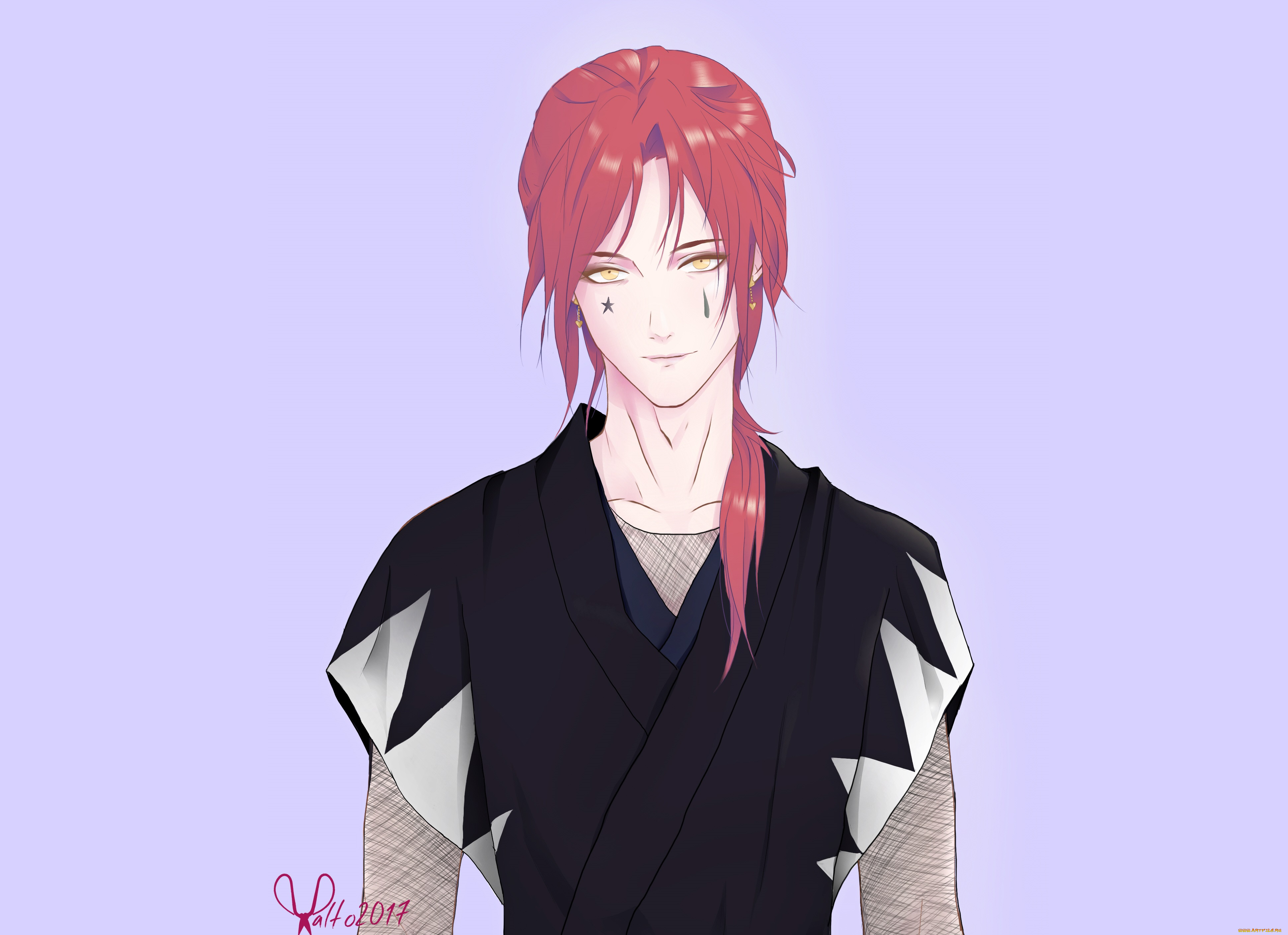 аниме, hunter, x, hunter, хисока