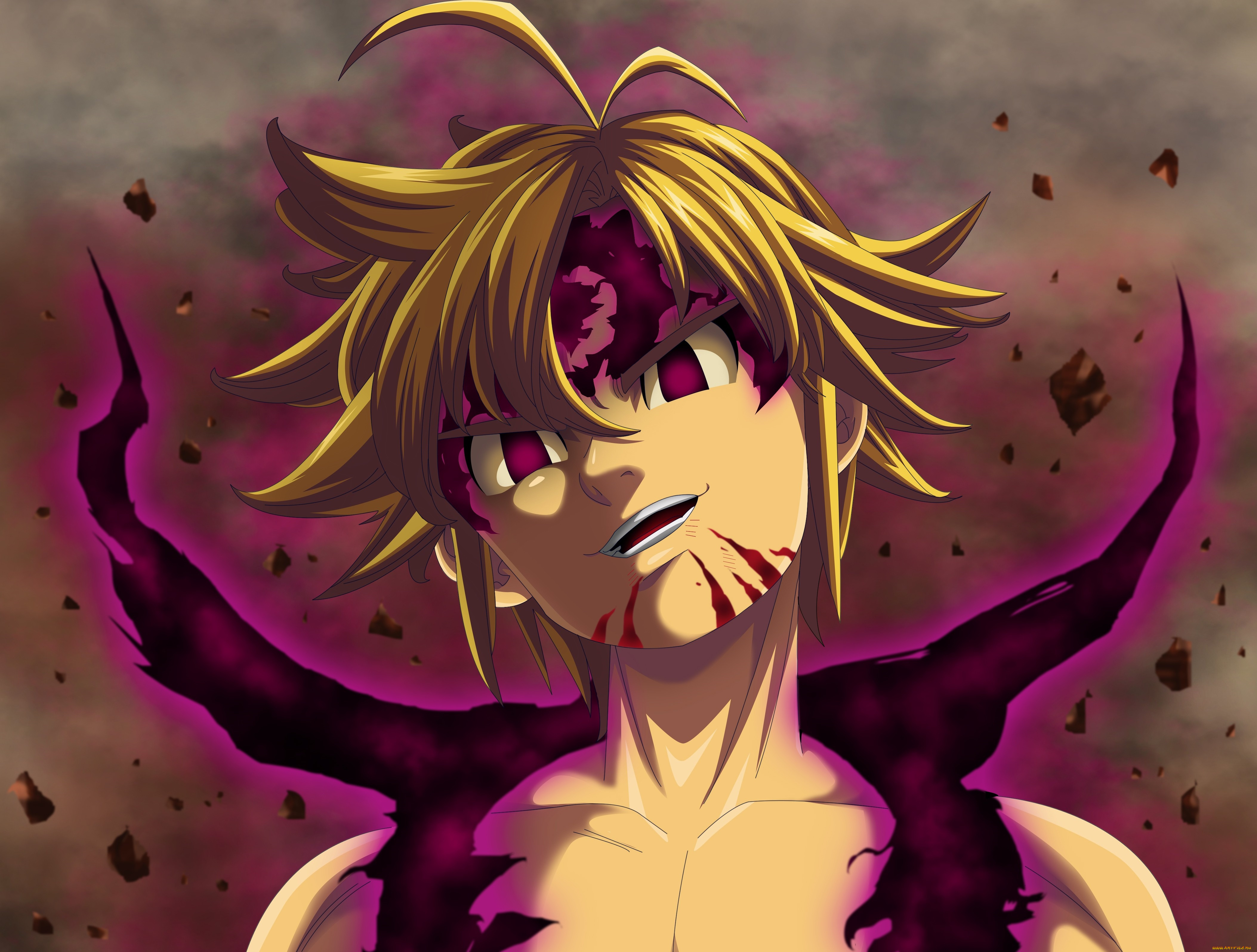 аниме, nanatsu, no, taizai, japonese, manga