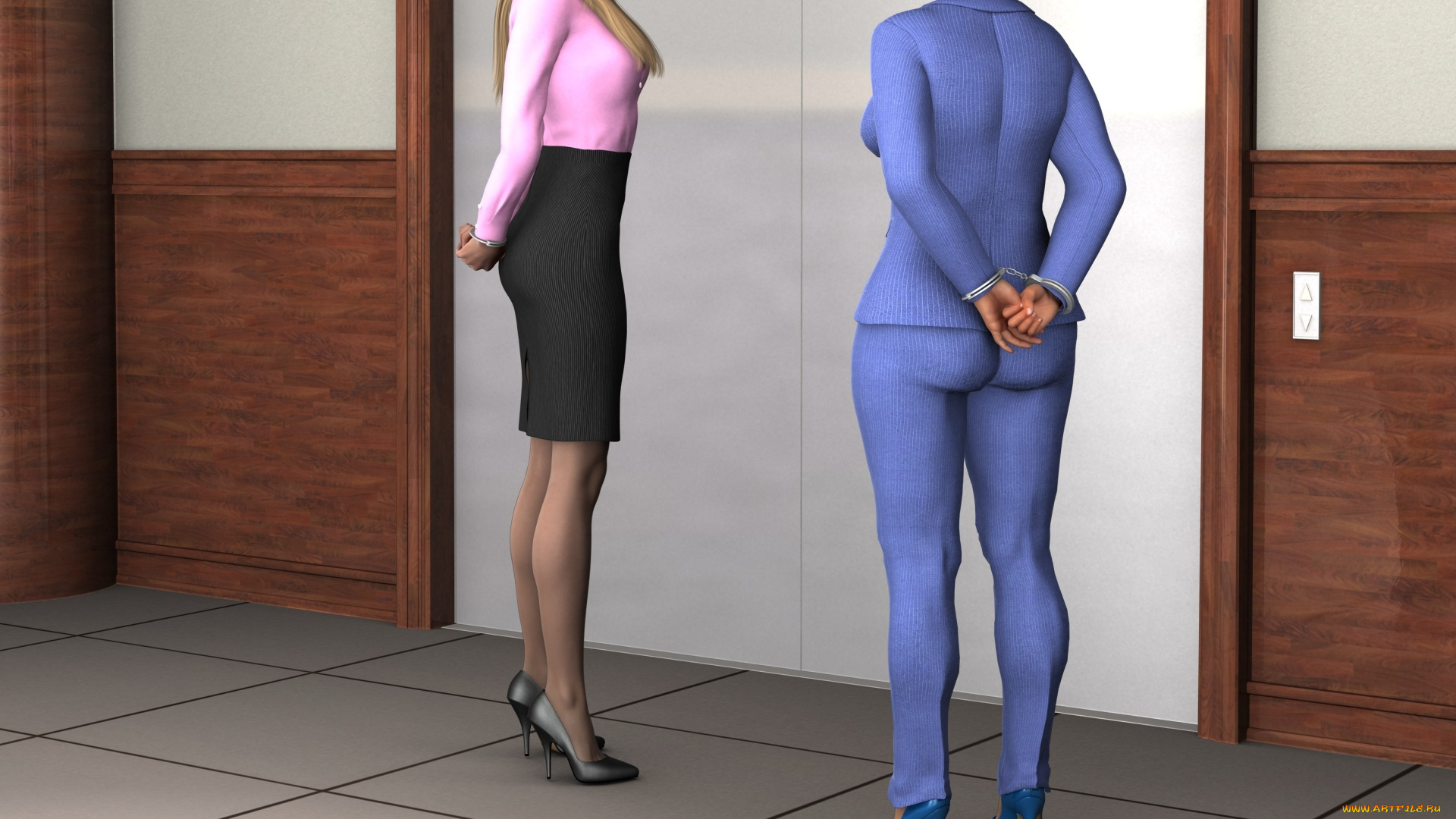 3д, графика, фантазия, , fantasy, фон, взгляд, девушки