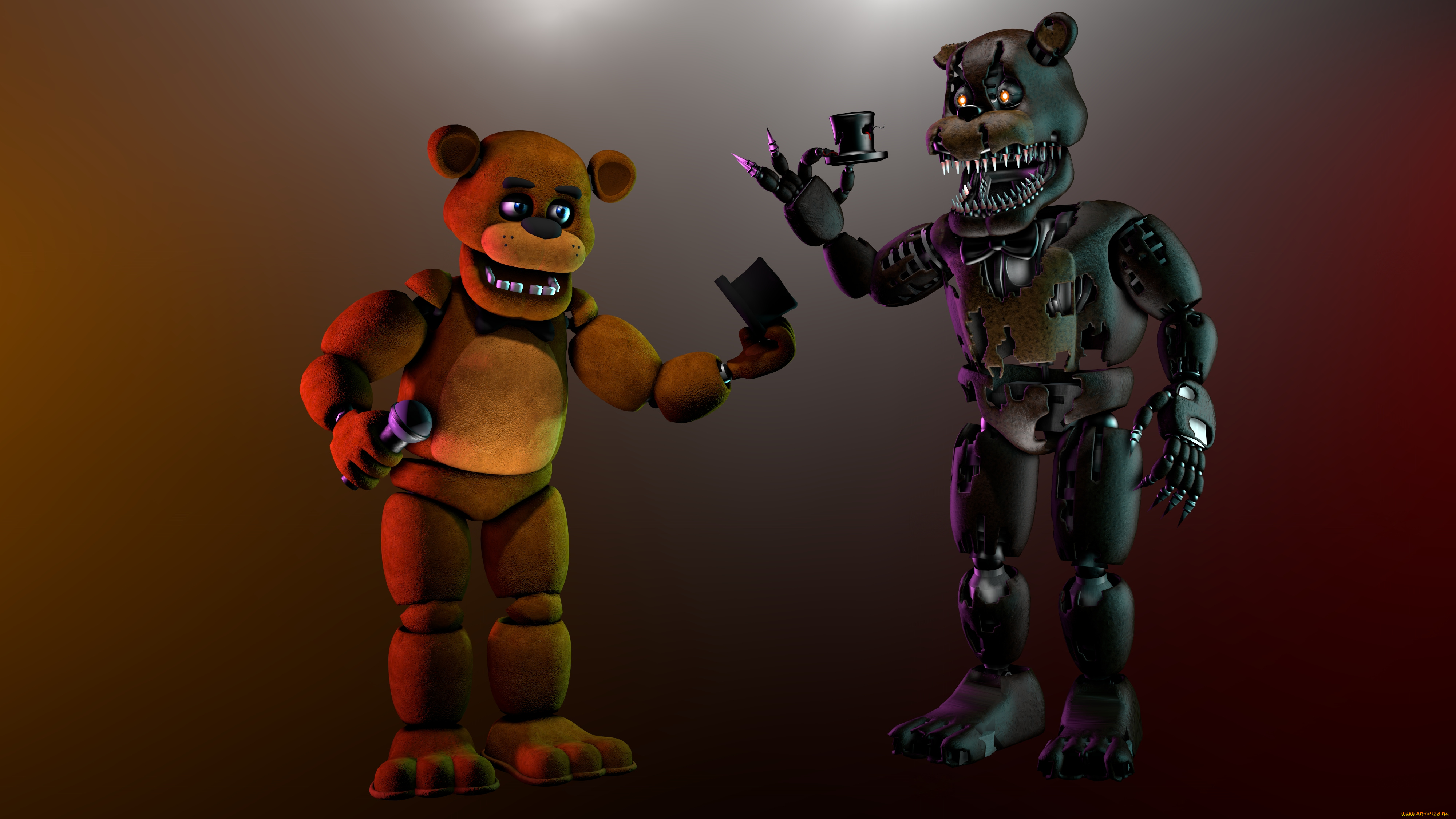 видео, игры, five, nights, at, freddy`s, five, nights, at, freddy's