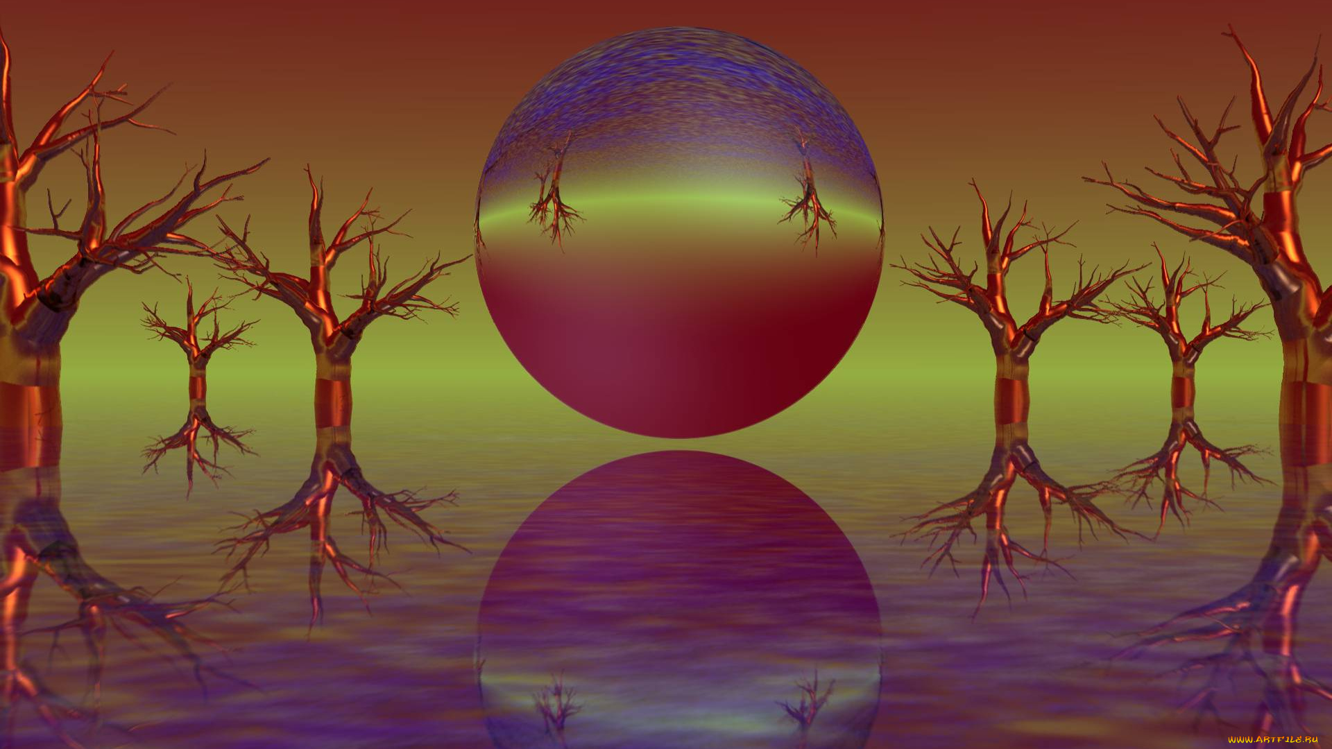 3д, графика, шары, , balls, фон, шар