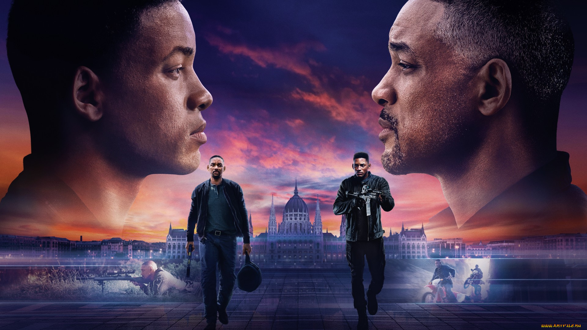 gemini, man, , 2019, кино, фильмы, gemini, man, сша, китай, боевик, уилл, смит, триллер, gemini, man, постер, will, smith, фантастика