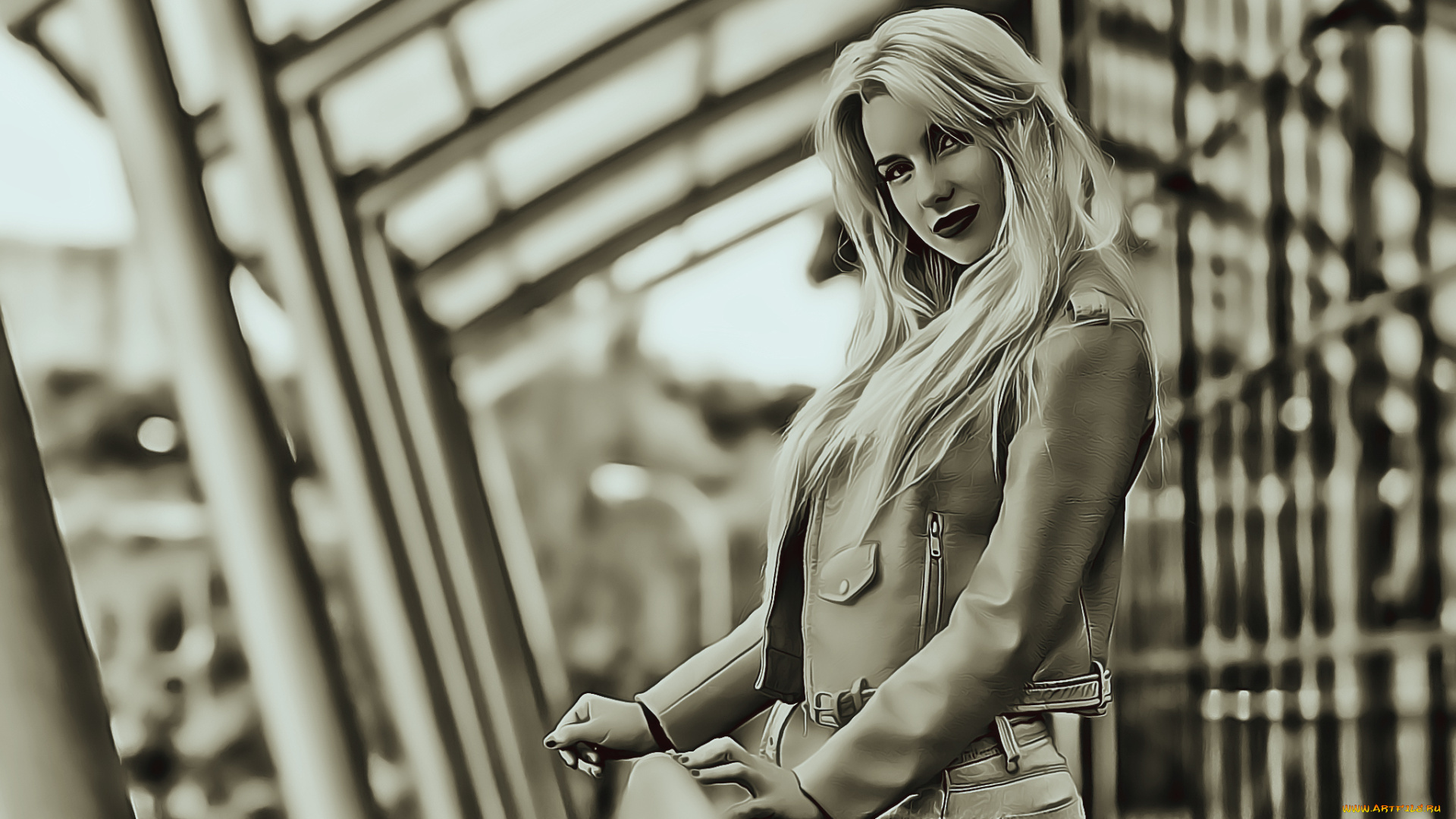 календари, компьютерный, дизайн, куртка, 2019, calendar, женщина, девушка, взгляд