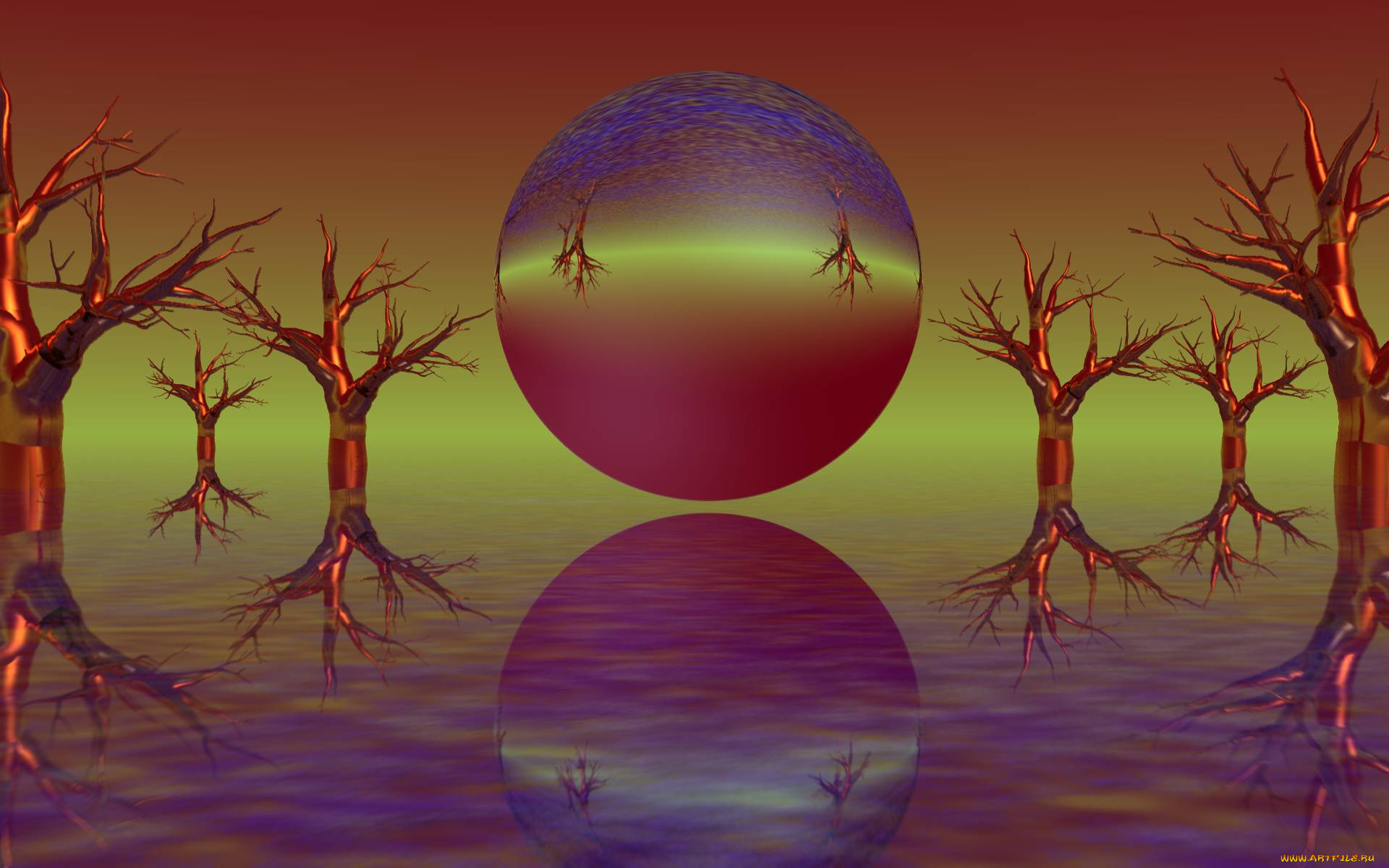 3д, графика, шары, , balls, фон, шар