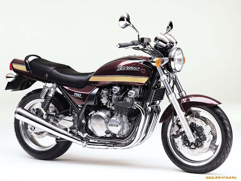 zephyr750, brn, мотоциклы, kawasaki
