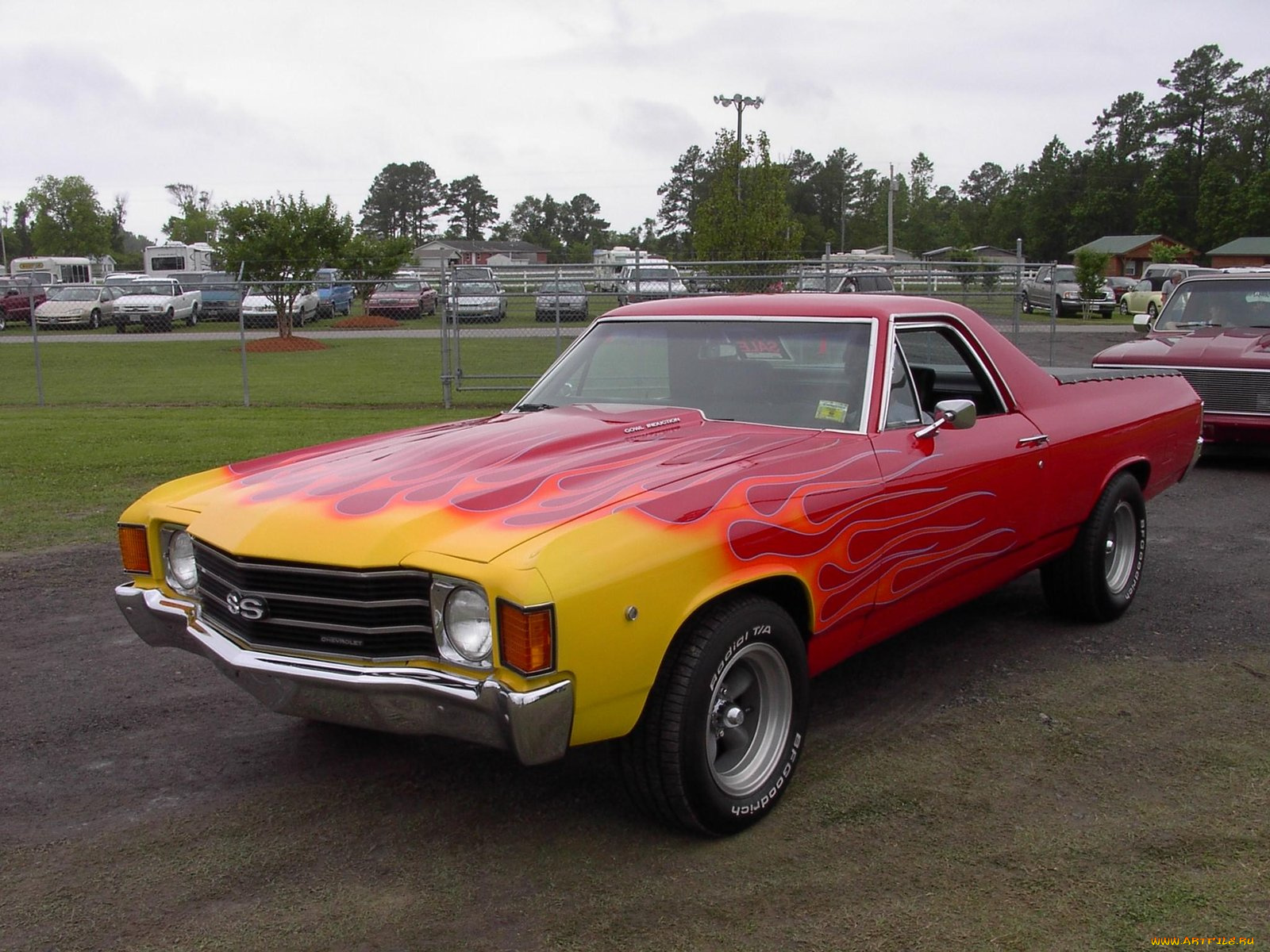 1972, chevrolet, el, camino, classic, автомобили, выставки, уличные, фото