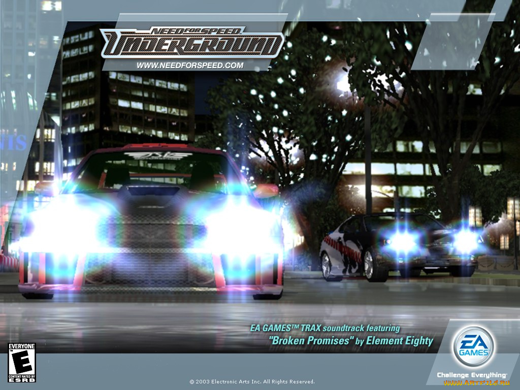 видео, игры, need, for, speed, underground