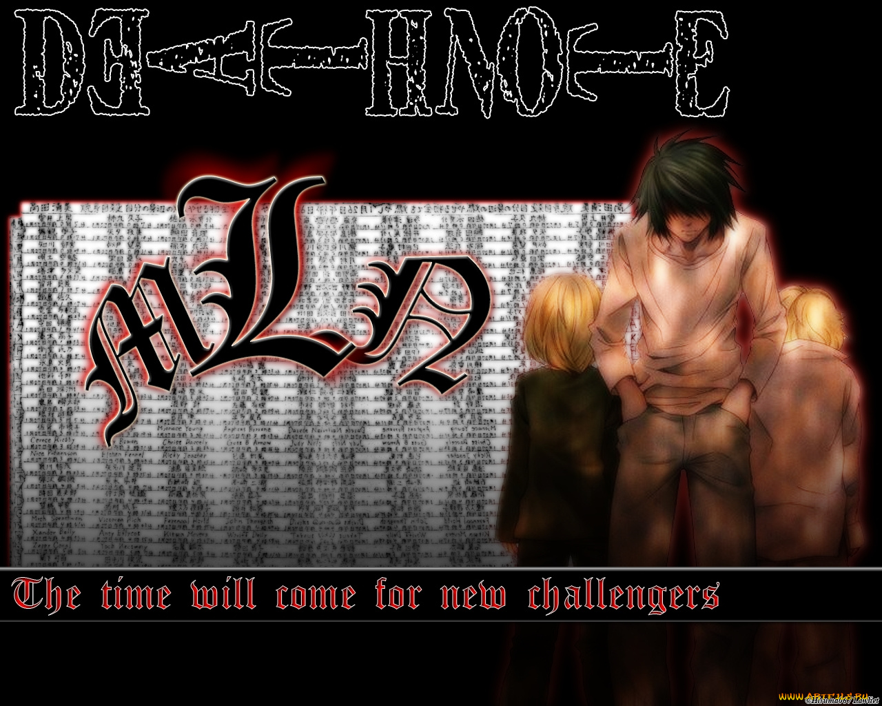 dn16, аниме, death, note