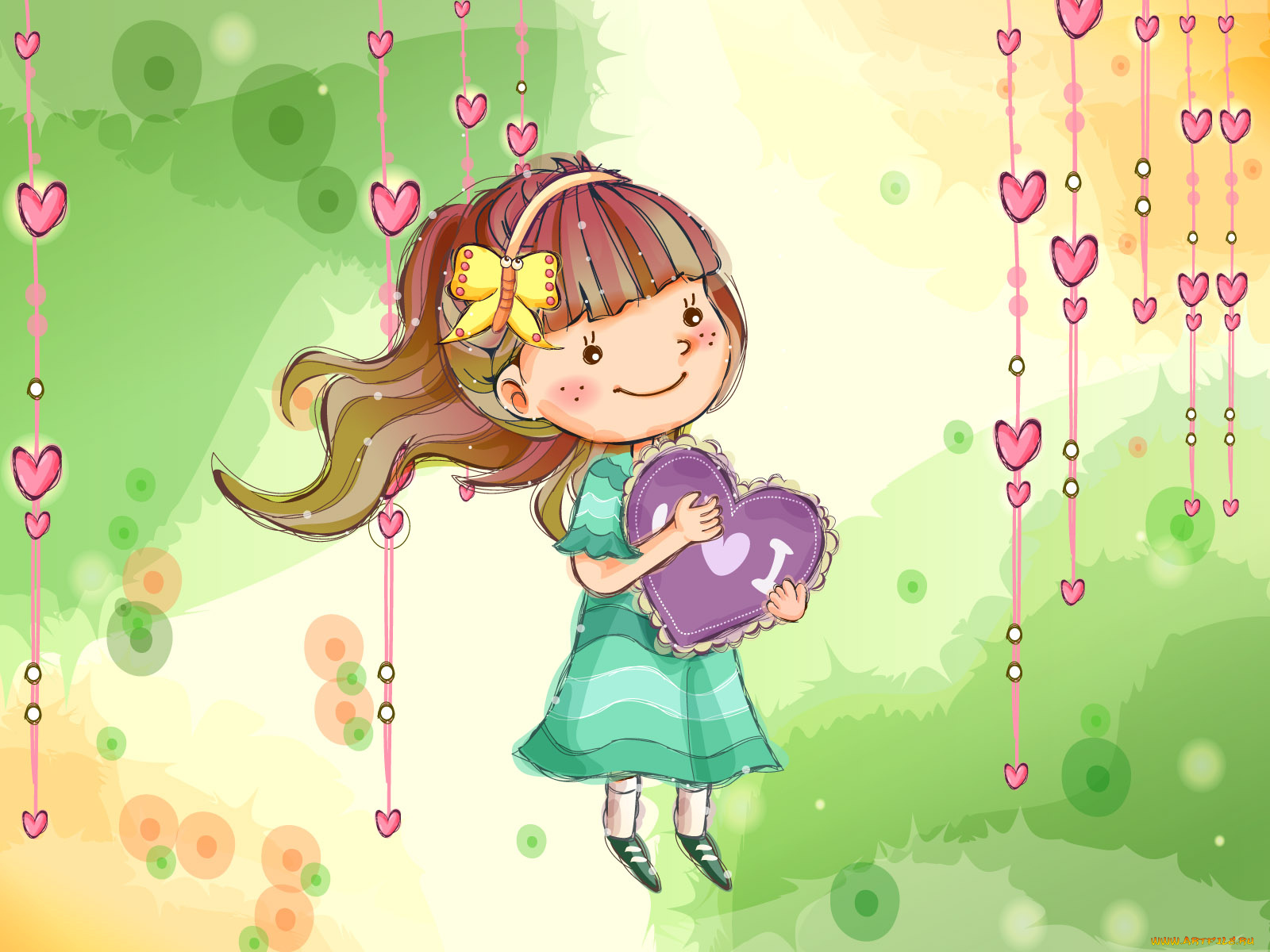 рисованные, дети