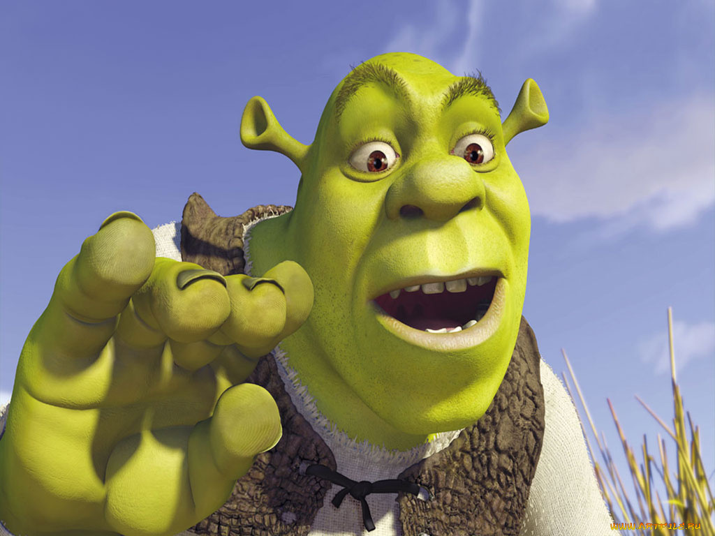 мультфильмы, shrek
