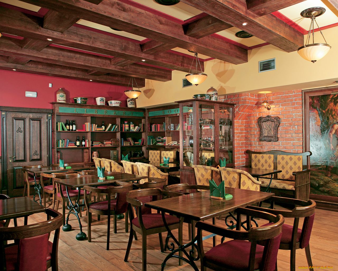 интерьер, кафе, рестораны, отели