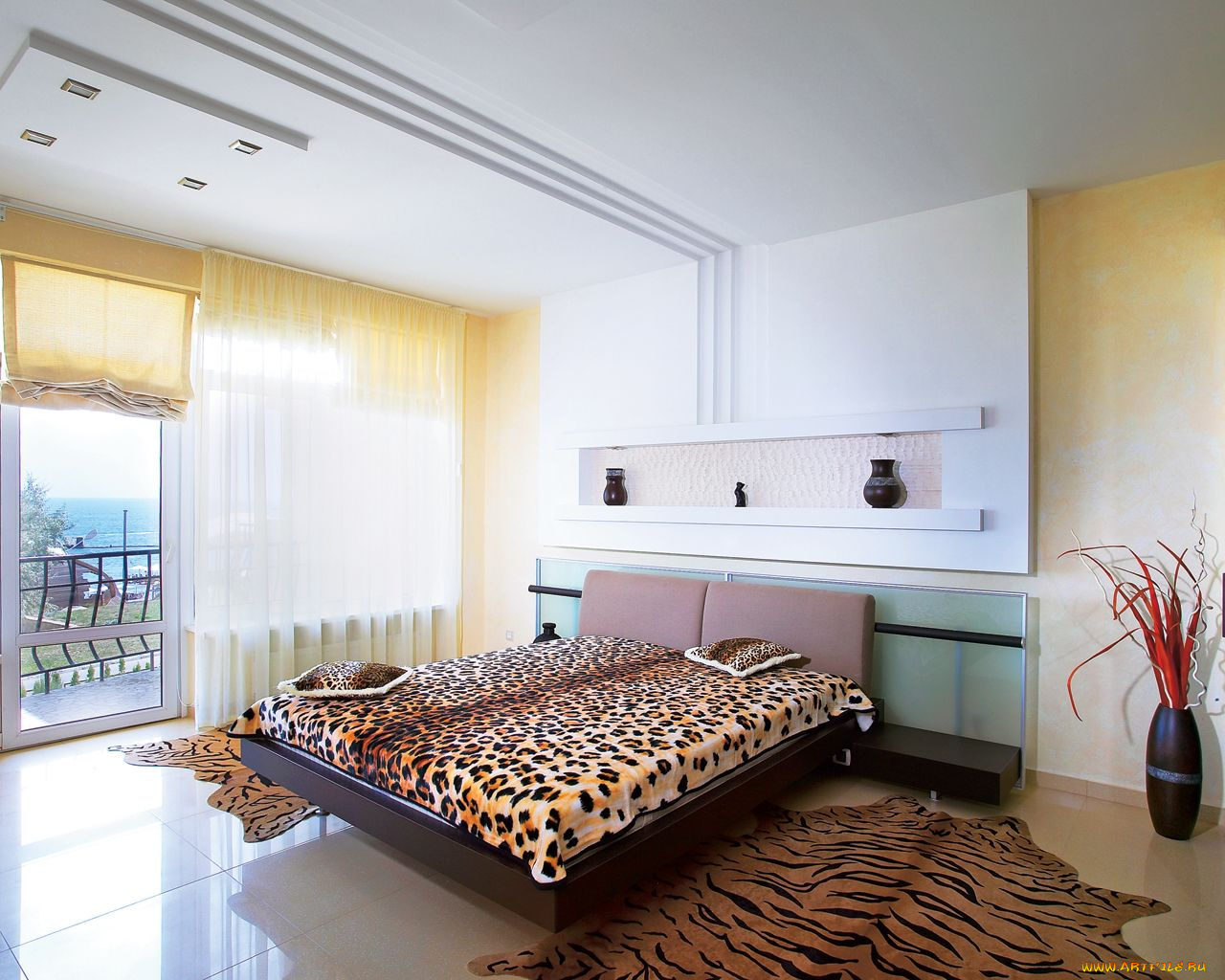 интерьер, спальня