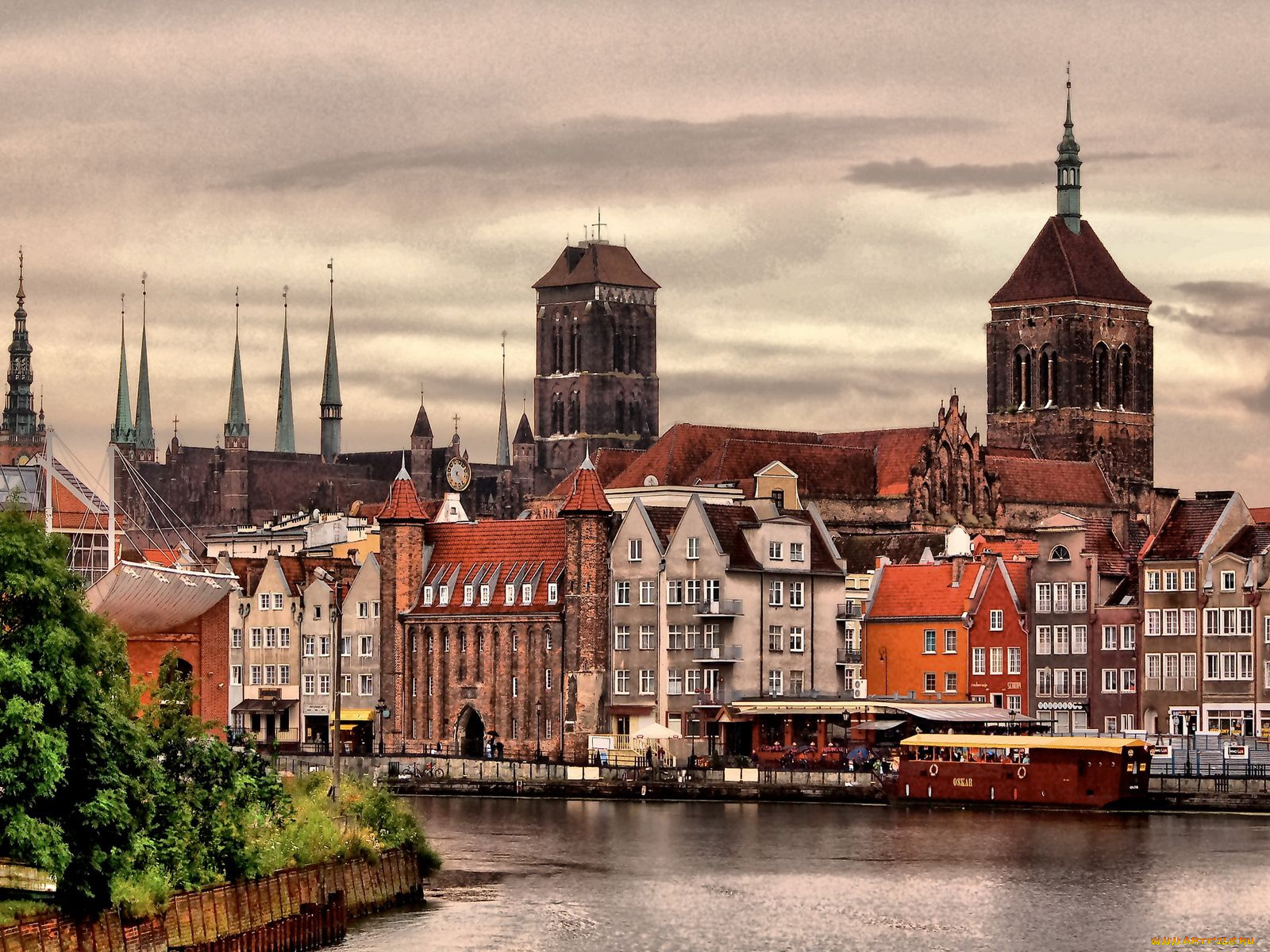 гданьск, польша, города