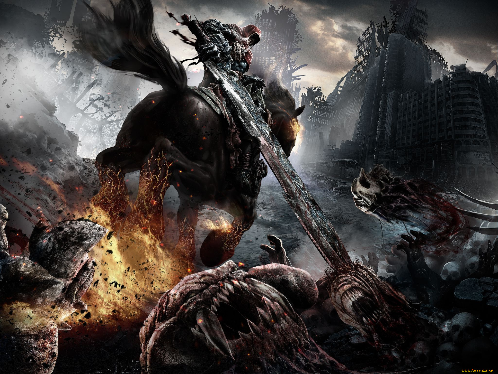 darksiders, wrath, of, war, видео, игры