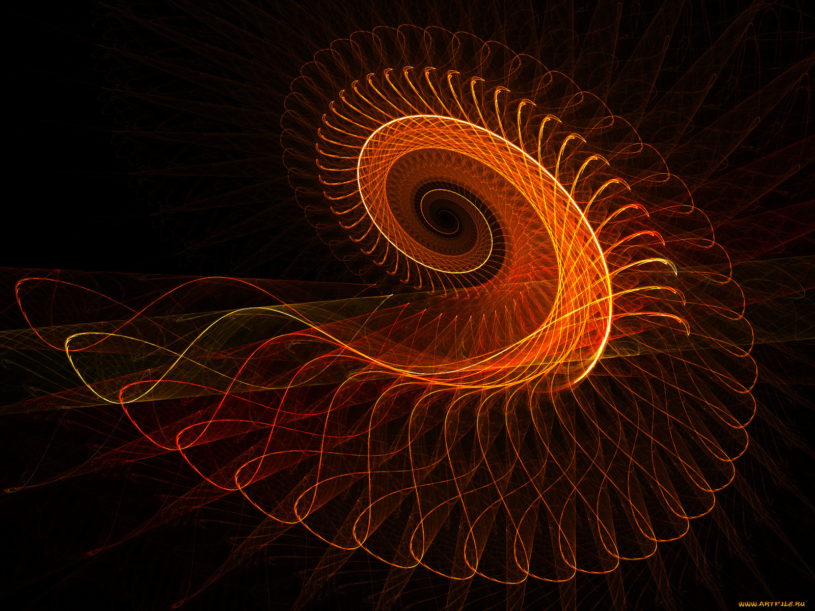 3д, графика, fractal, фракталы, узор, цвет, фон