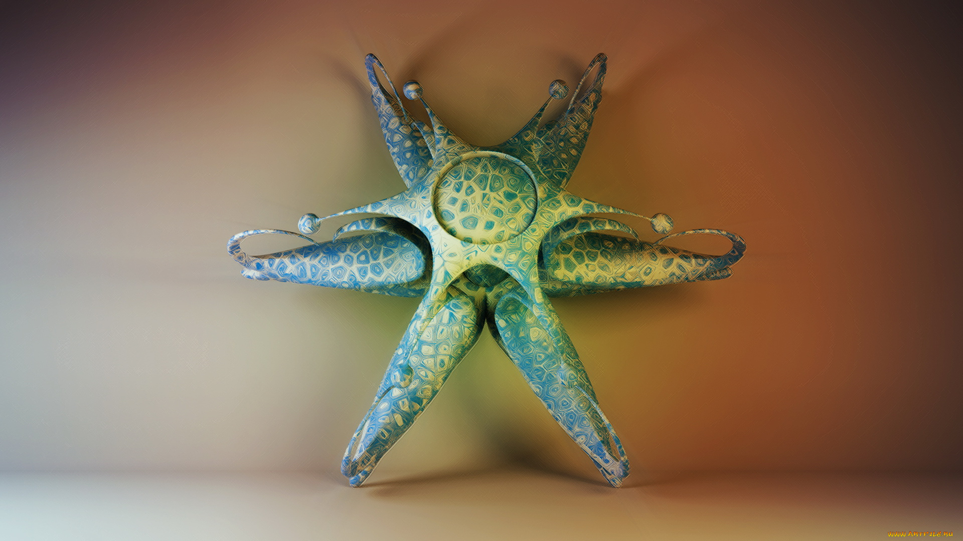 3д, графика, fractal, фракталы, фон, узор