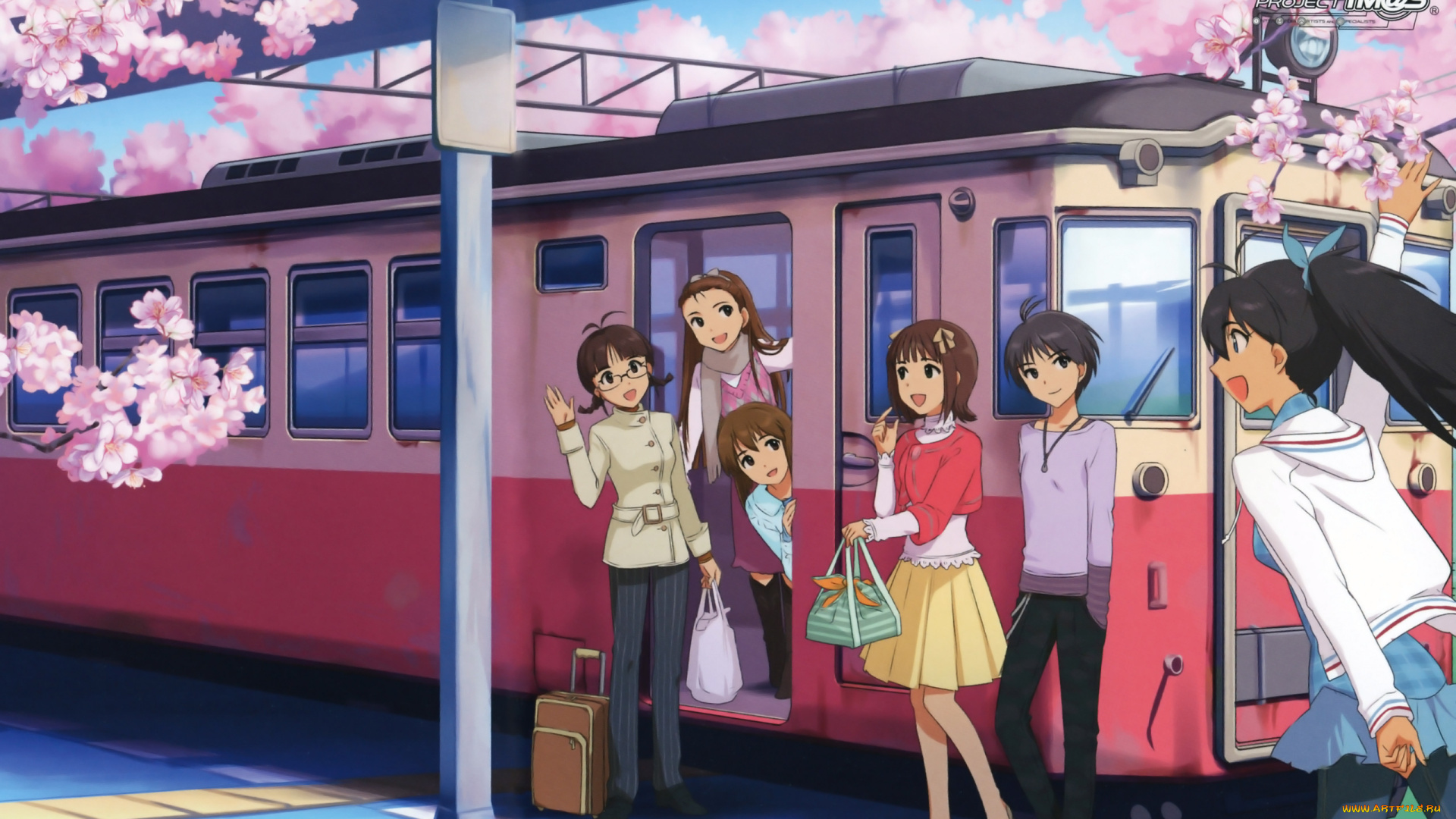 аниме, idolm@ster, idolмаster