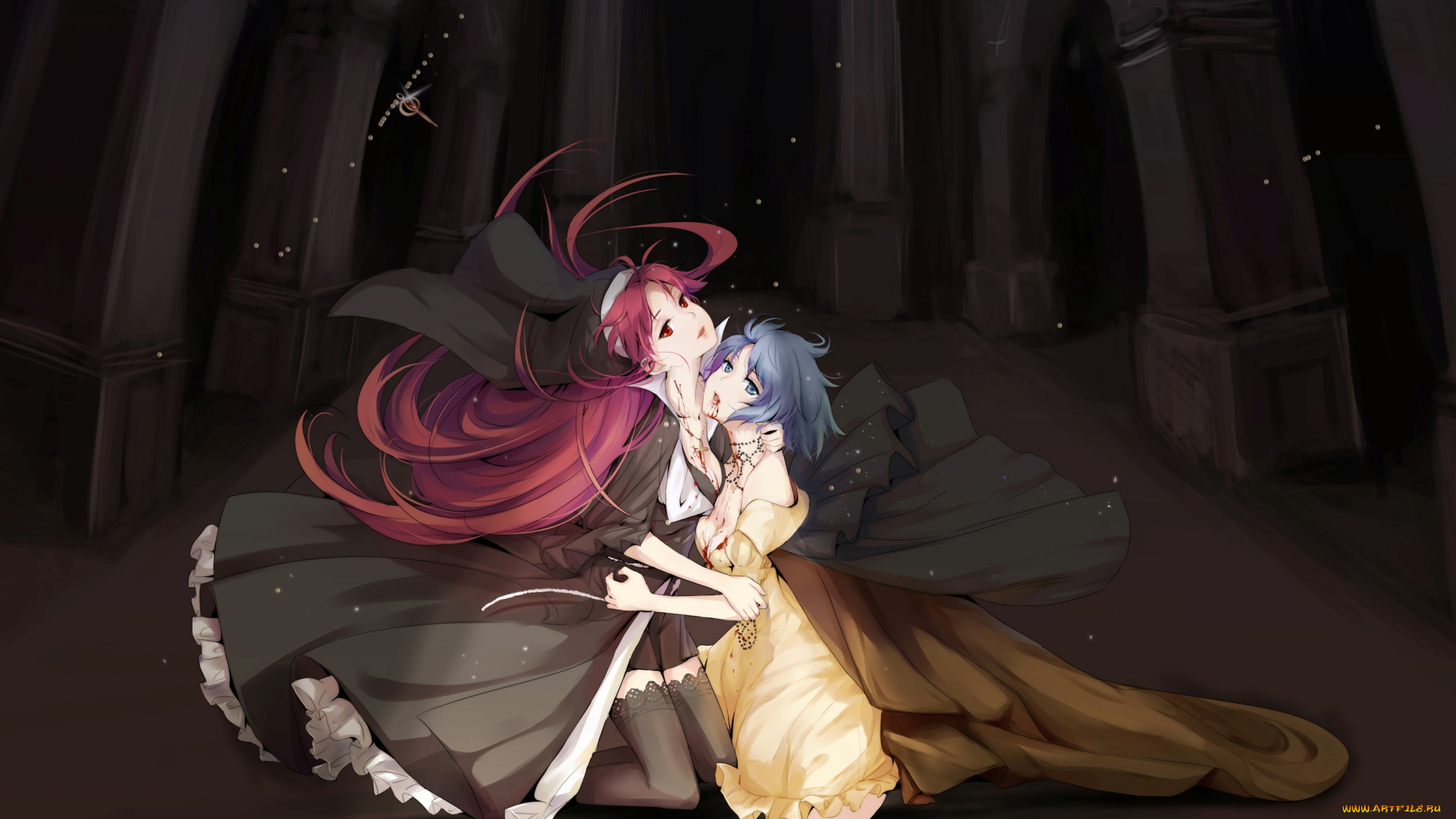 аниме, mahou, shoujo, madoka, magika, sakura, kyouko, miki, sayaka, magica