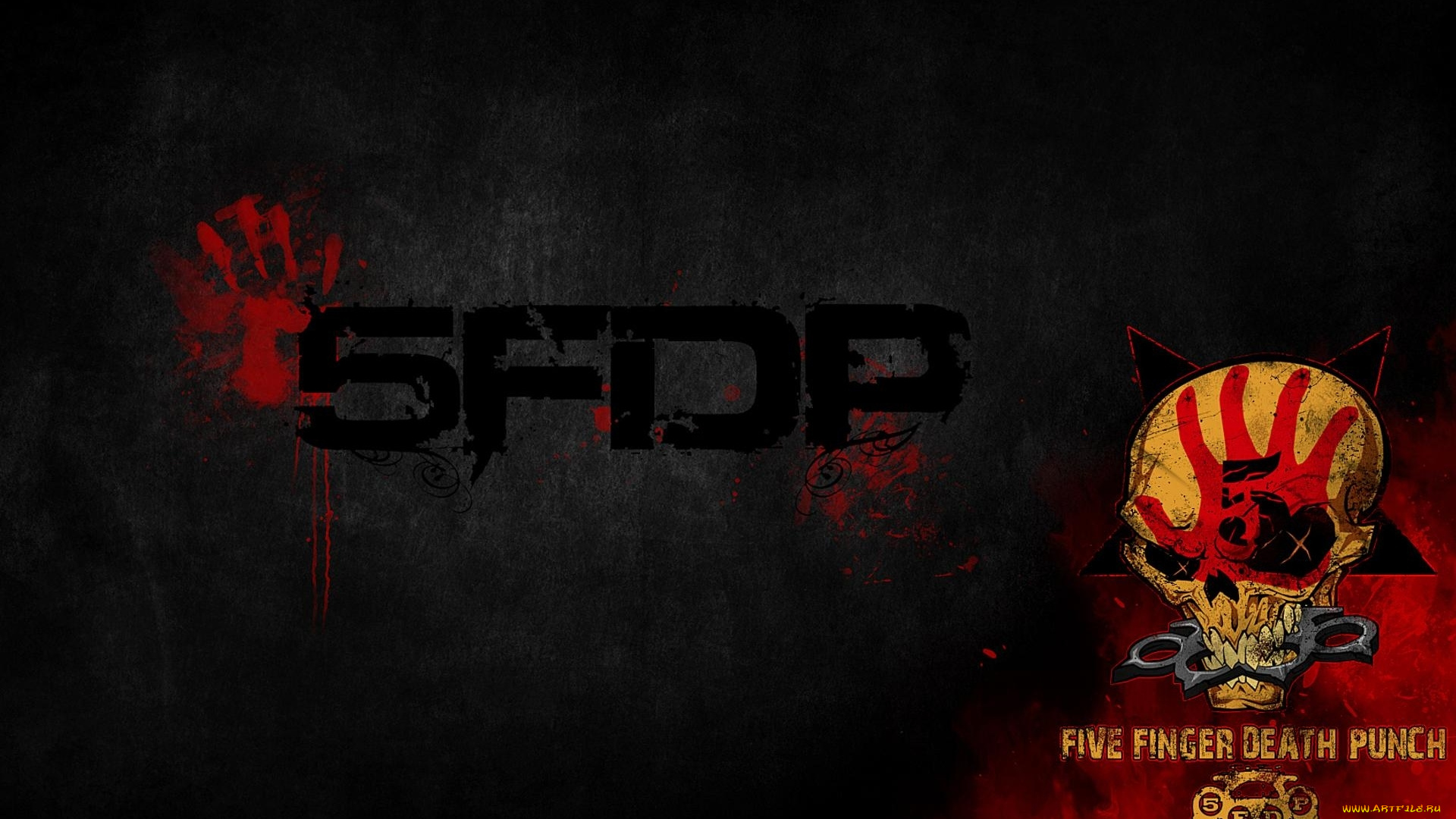 five, finger, death, punch, музыка, грув-метал, ню-метал, сша