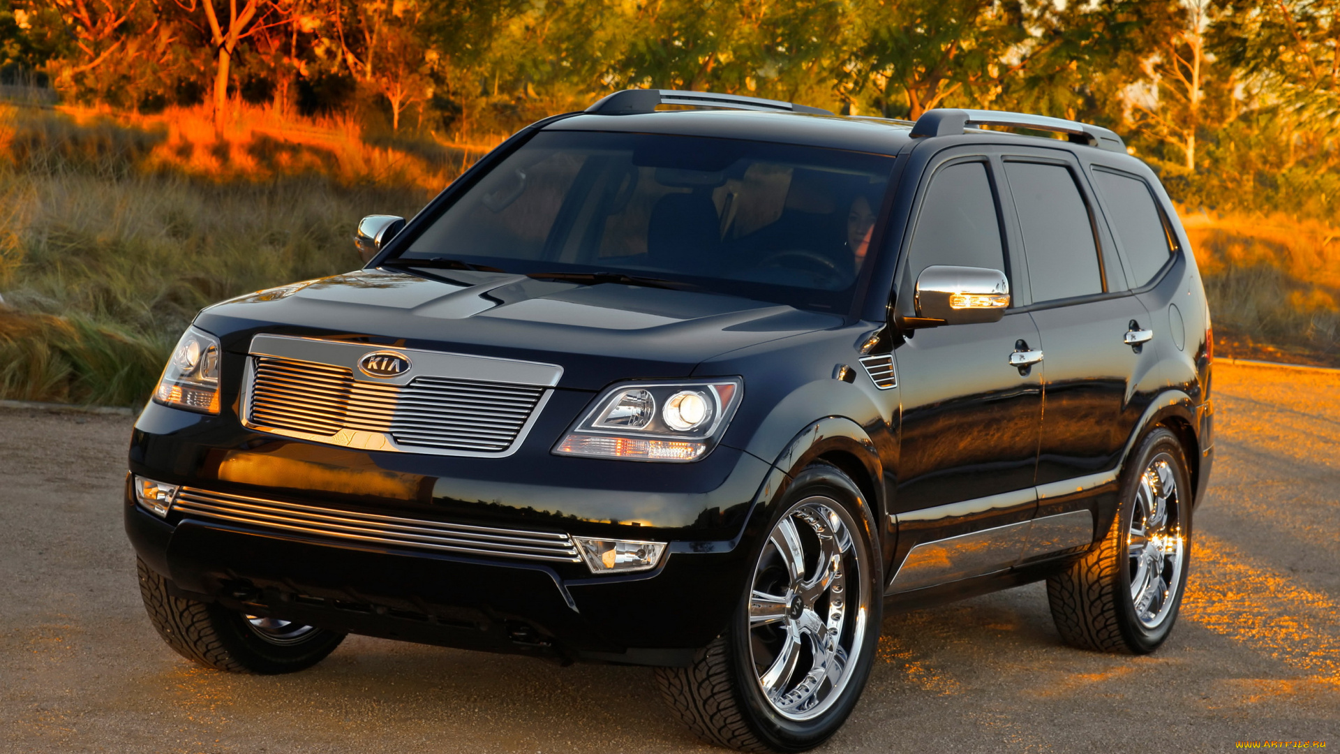 2009, kia, borrego, автомобили