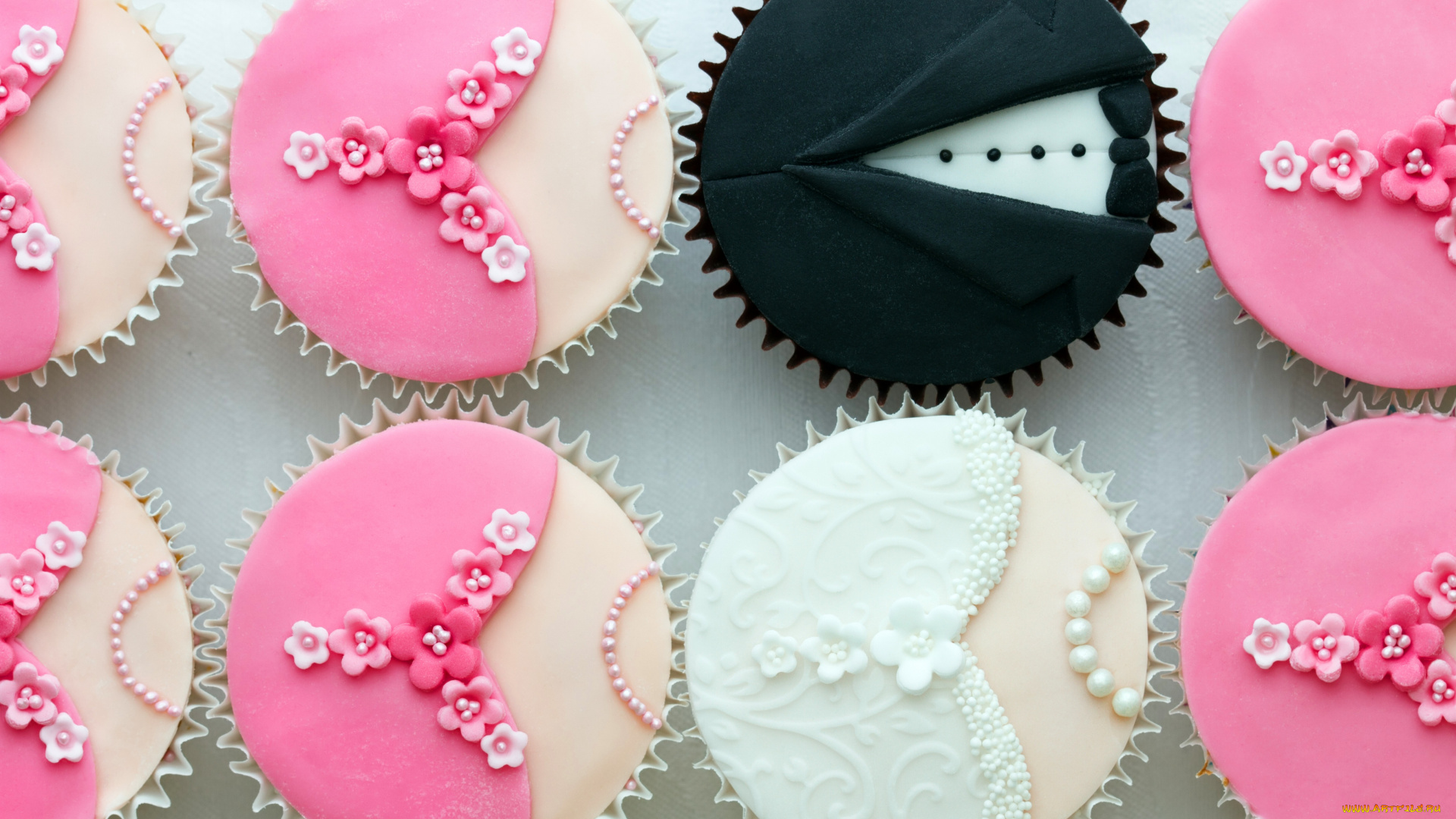 еда, пирожные, кексы, печенье, крем, формы