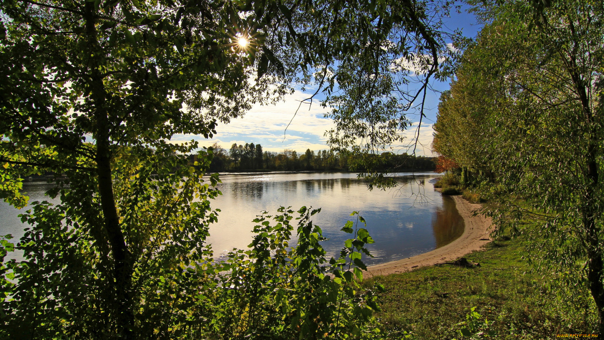 Ярославль, река, которосль, природа, реки, озера, ярославль, деревья, побережье