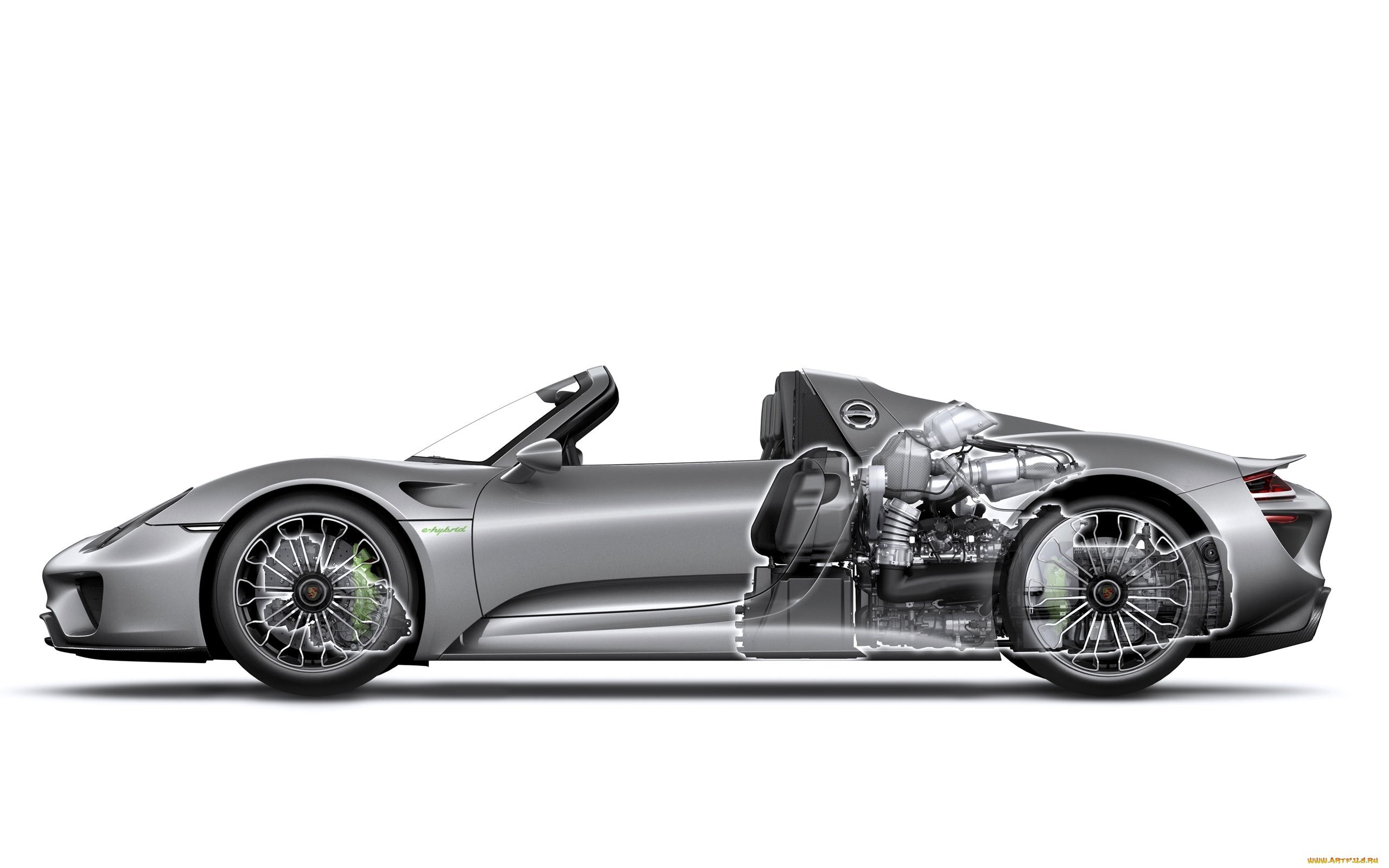 porsche, 918, spyder, автомобили, рентген, dr, ing, h, c, f, ag, германия, элитные, спортивные