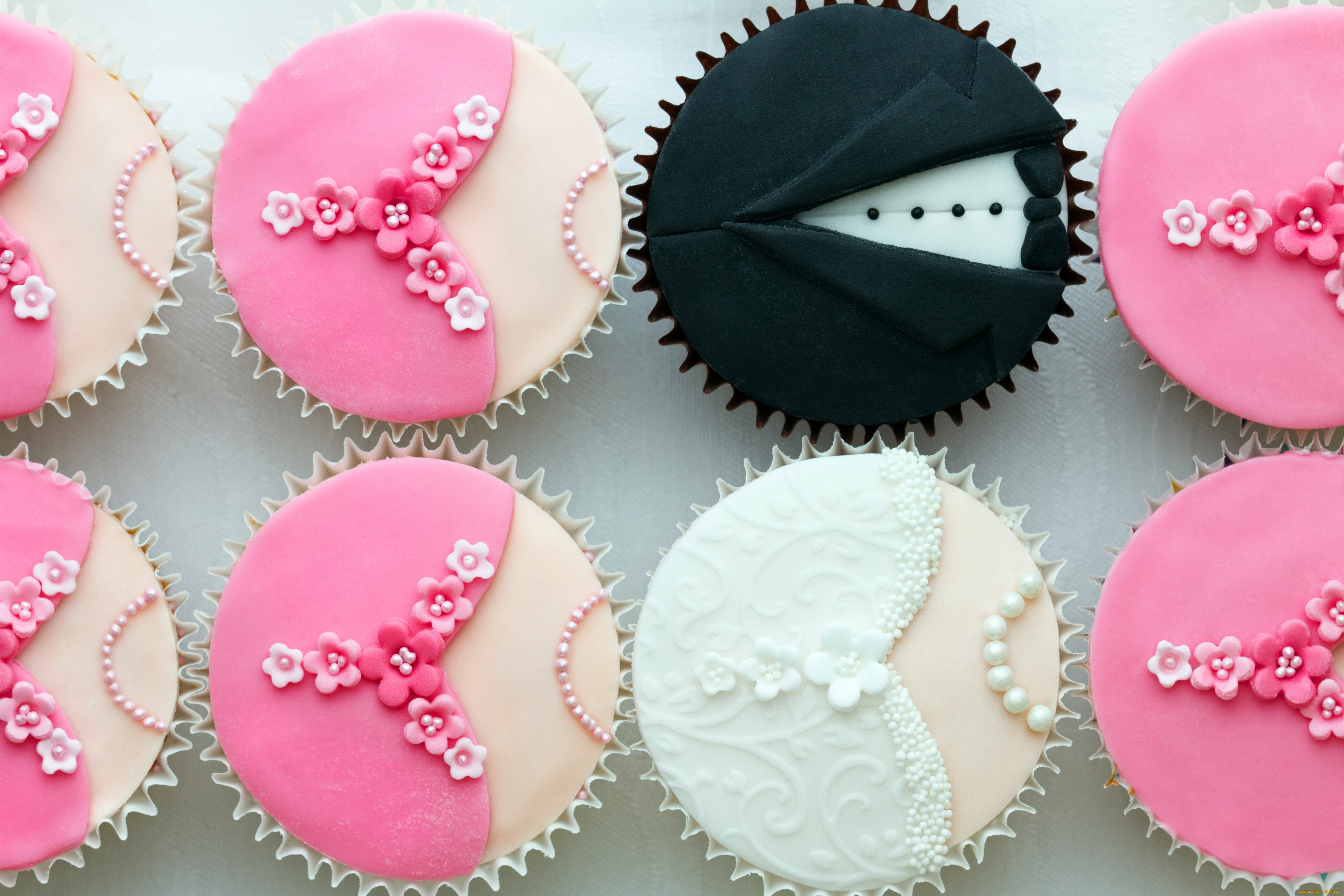 еда, пирожные, кексы, печенье, крем, формы