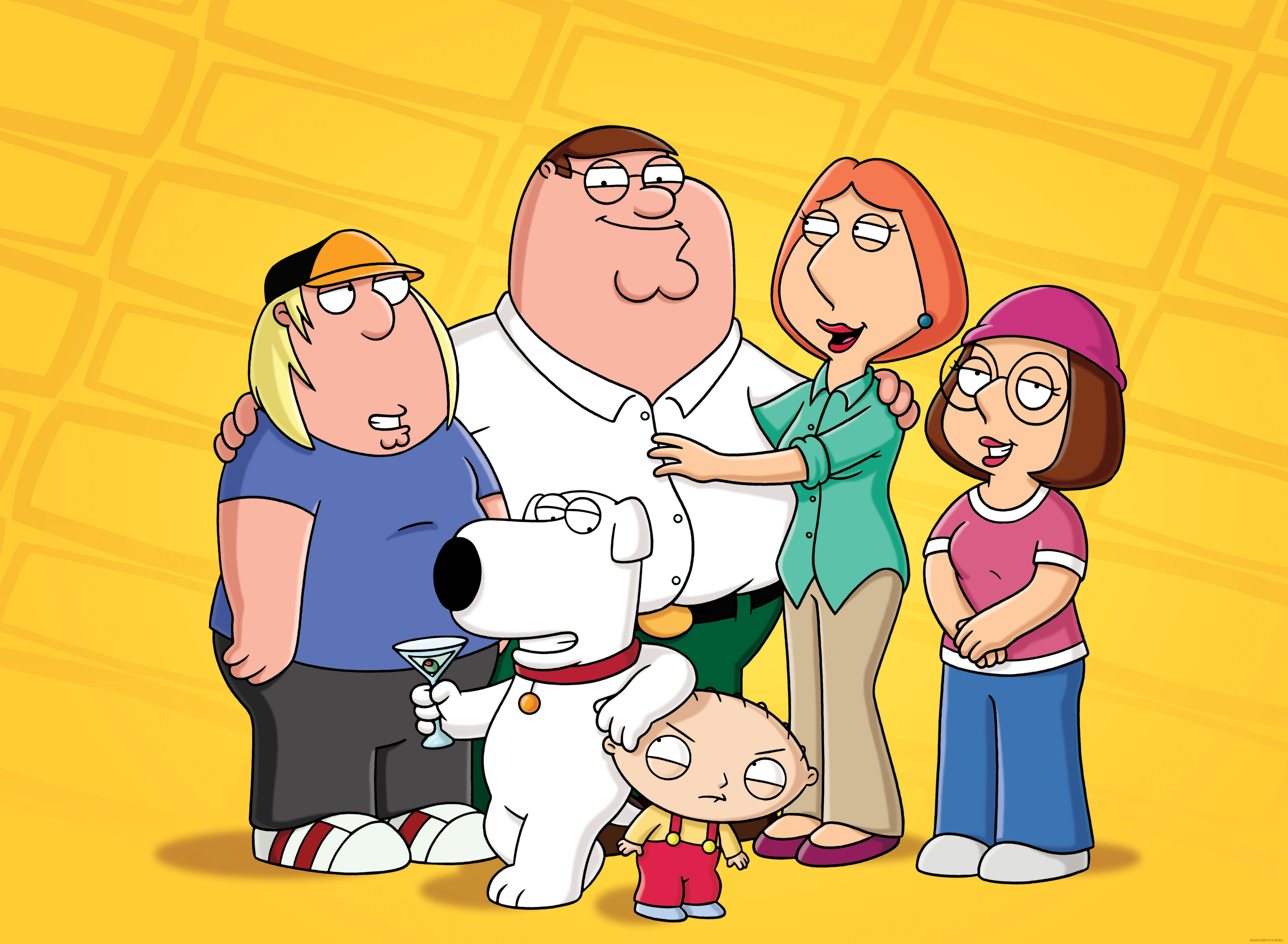 мультфильмы, family, guy, stewie, meg, chris, lois, brian, peter, гриффины
