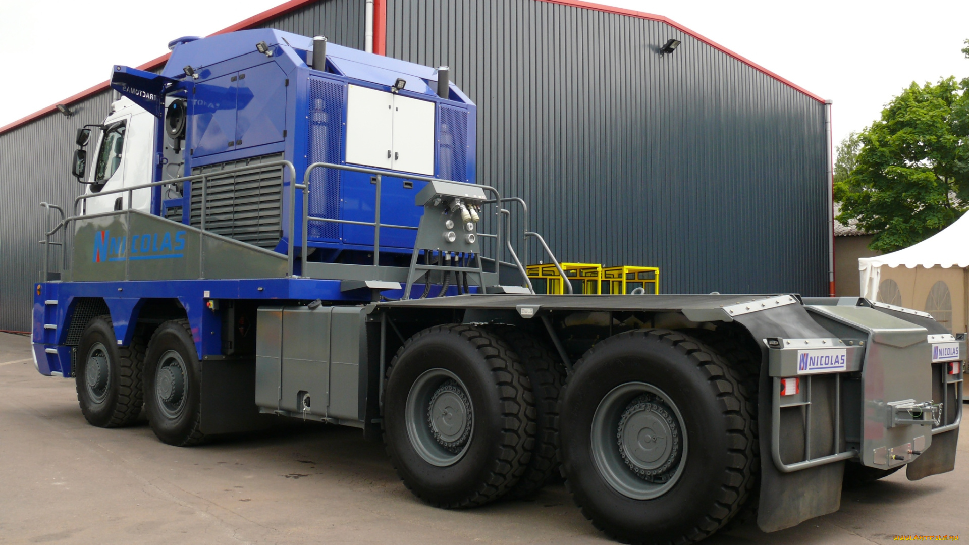 автомобили, грузовики, 2013г, d75, nicolas, tractomas, tr, 8x8