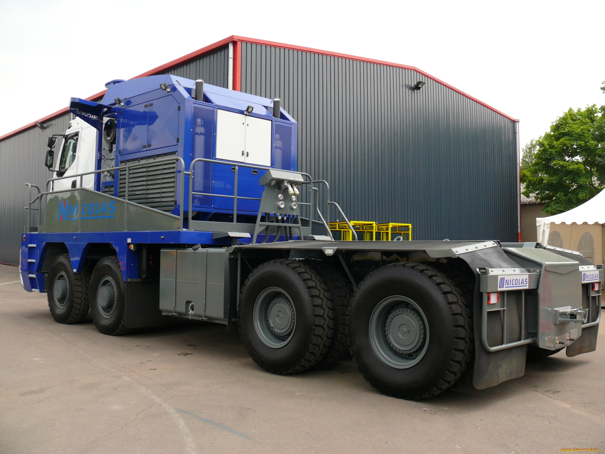 автомобили, грузовики, 2013г, d75, nicolas, tractomas, tr, 8x8