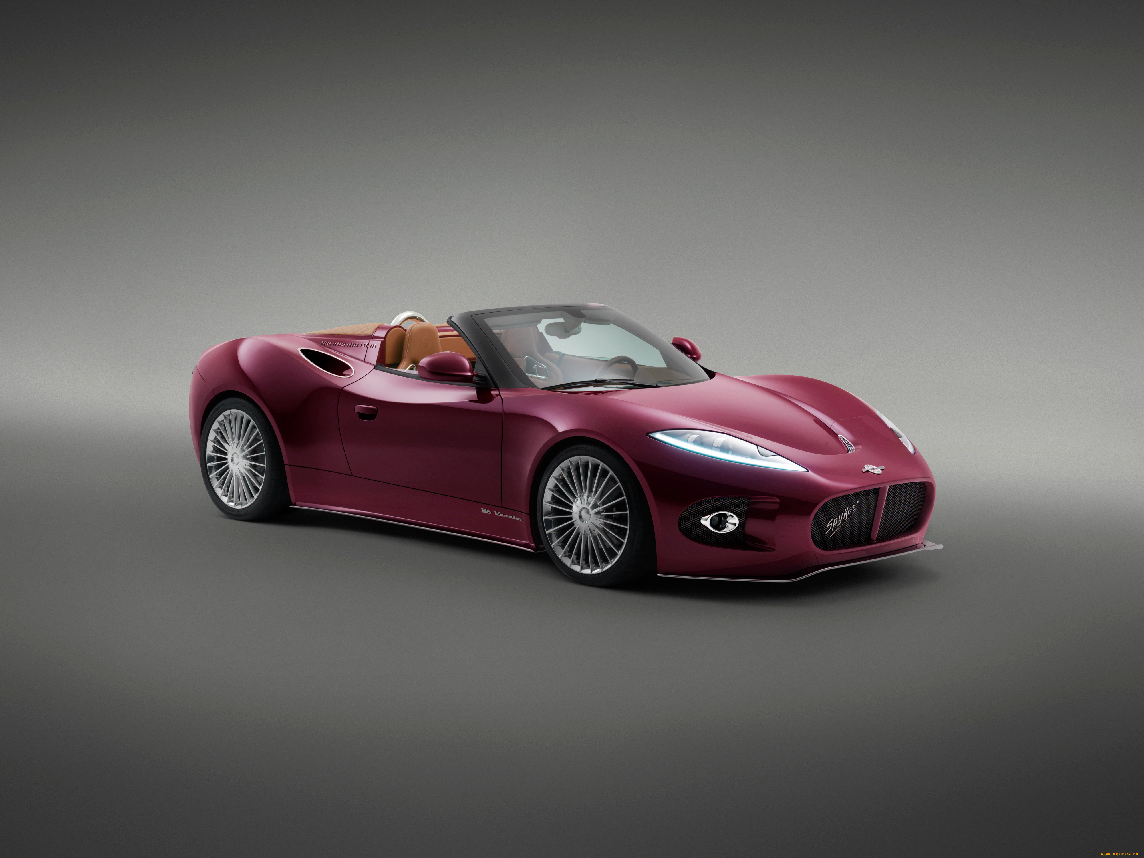 автомобили, spyker, вишневый, 2013г, concept, spyder, venator, b6