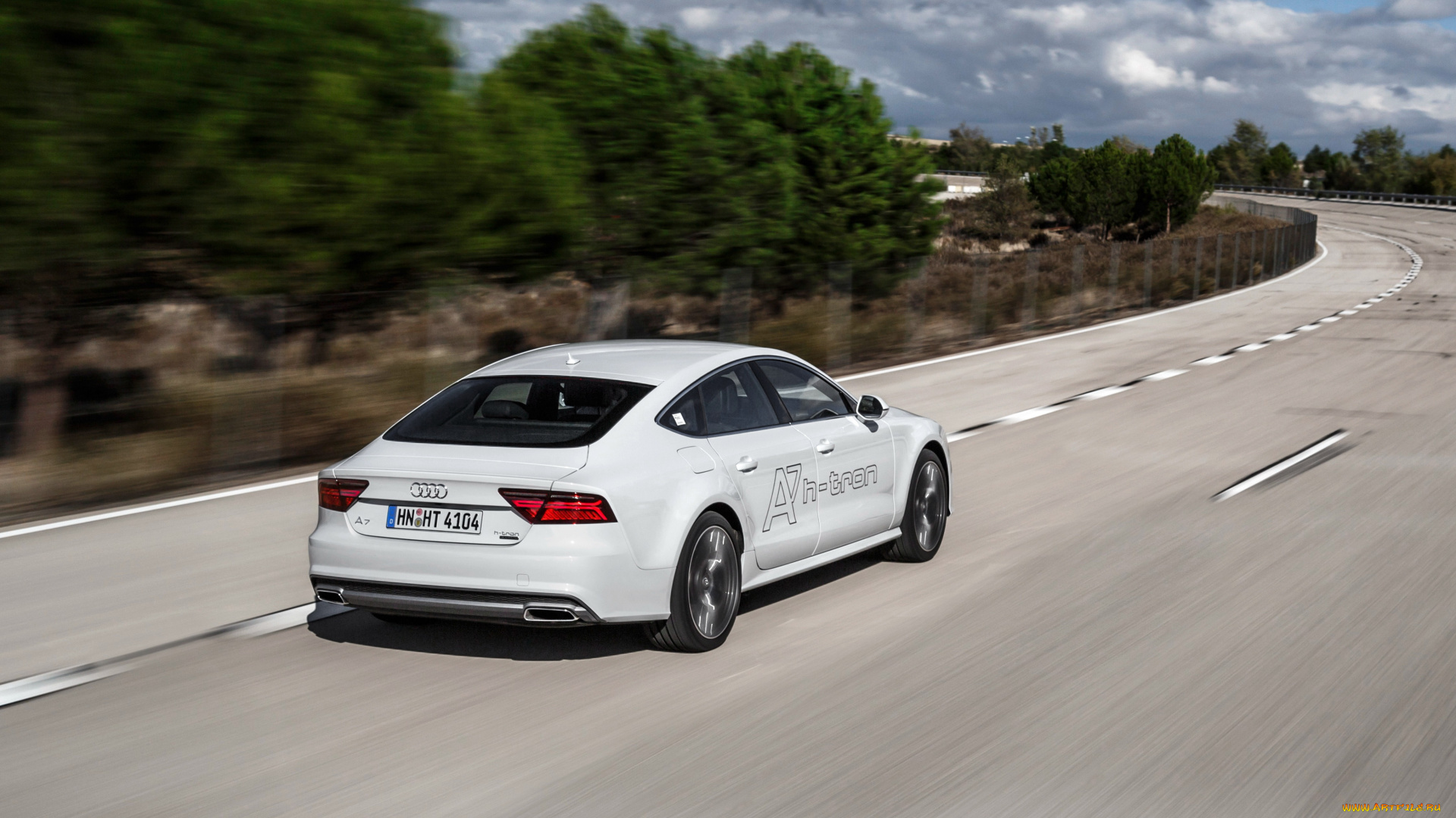 автомобили, audi, a7, sportback, h-tron, quattro, 2014г