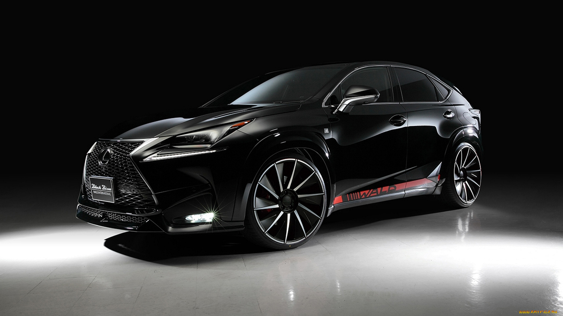 автомобили, lexus, лексус, black, bison, edition, f-sport, nx, 200t, wald, 2014