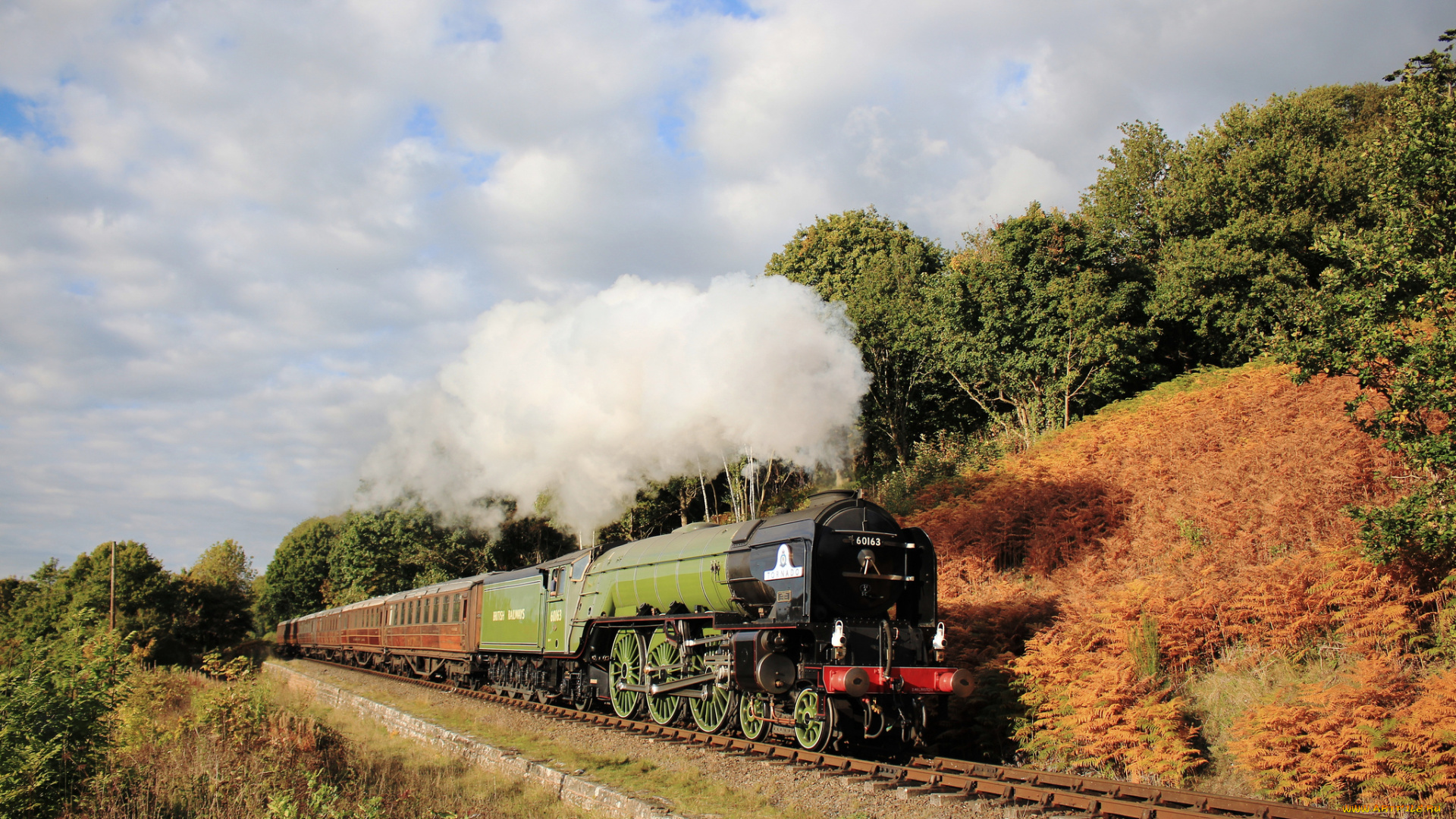 техника, паровозы, паровоз, дорога, железная, рельсы