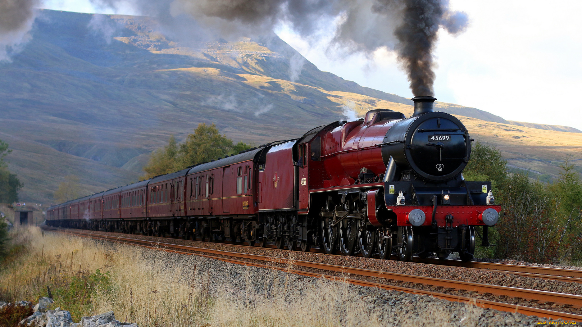 техника, паровозы, рельсы, дорога, железная, паровоз