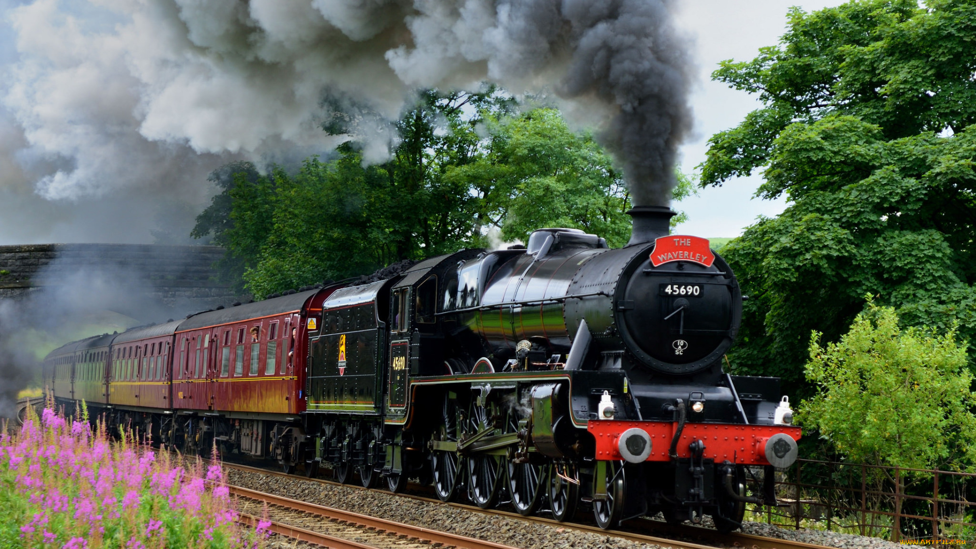 техника, паровозы, рельсы, дорога, железная, паровоз