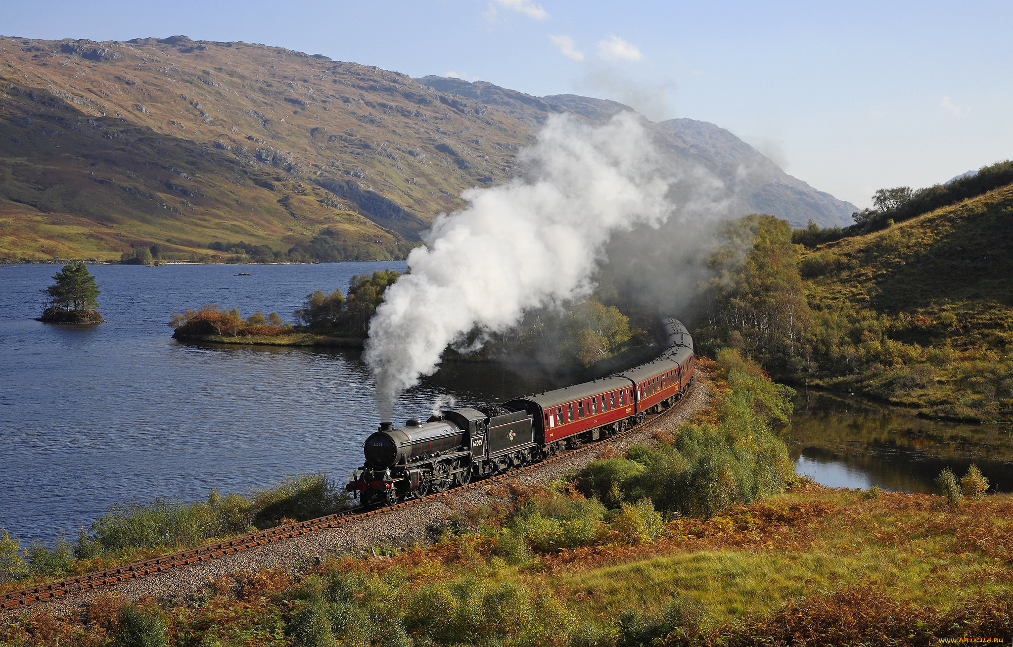 техника, паровозы, паровоз, рельсы, дорога, железная