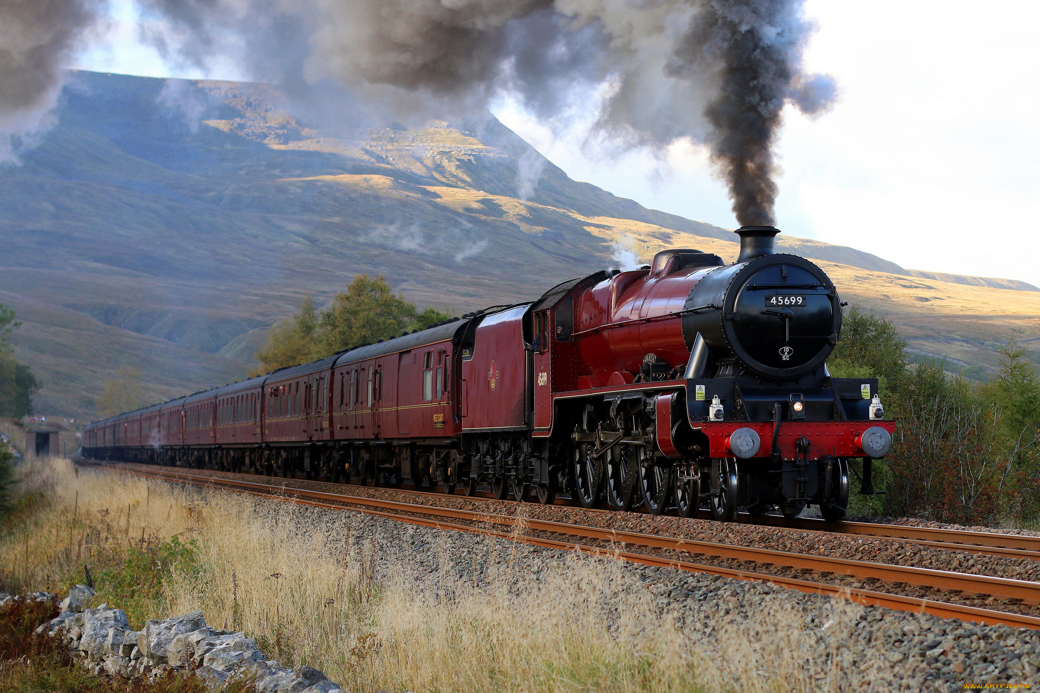 техника, паровозы, рельсы, дорога, железная, паровоз