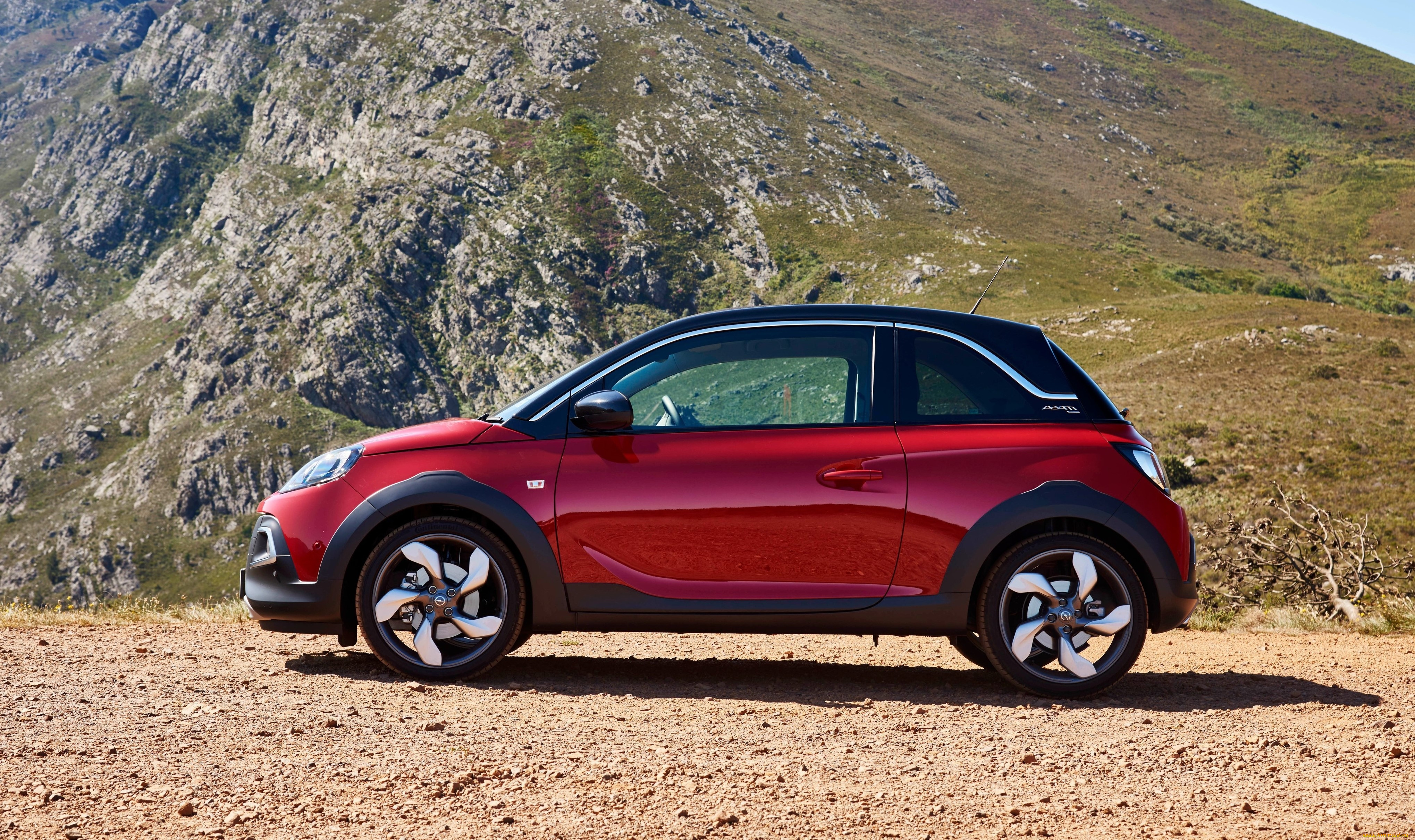 автомобили, opel, красный, 2015г, adam, rocks, za-spec